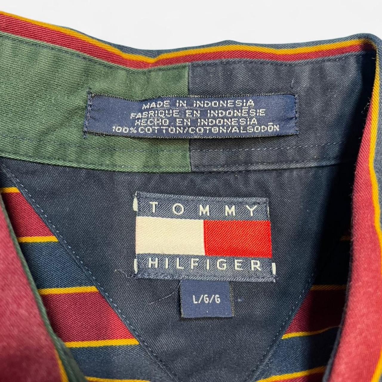 Tommy Hilfiger Tommy Hilfiger Men's Multi Shirt 90s Size US L / EU 52-54 / 3 - 4 Thumbnail