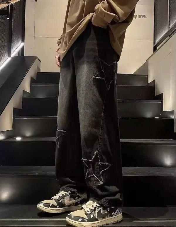 Japanese Brand Chihiro x Aoki Star Denim Pant Size US 34 / EU 50 - 4 Thumbnail