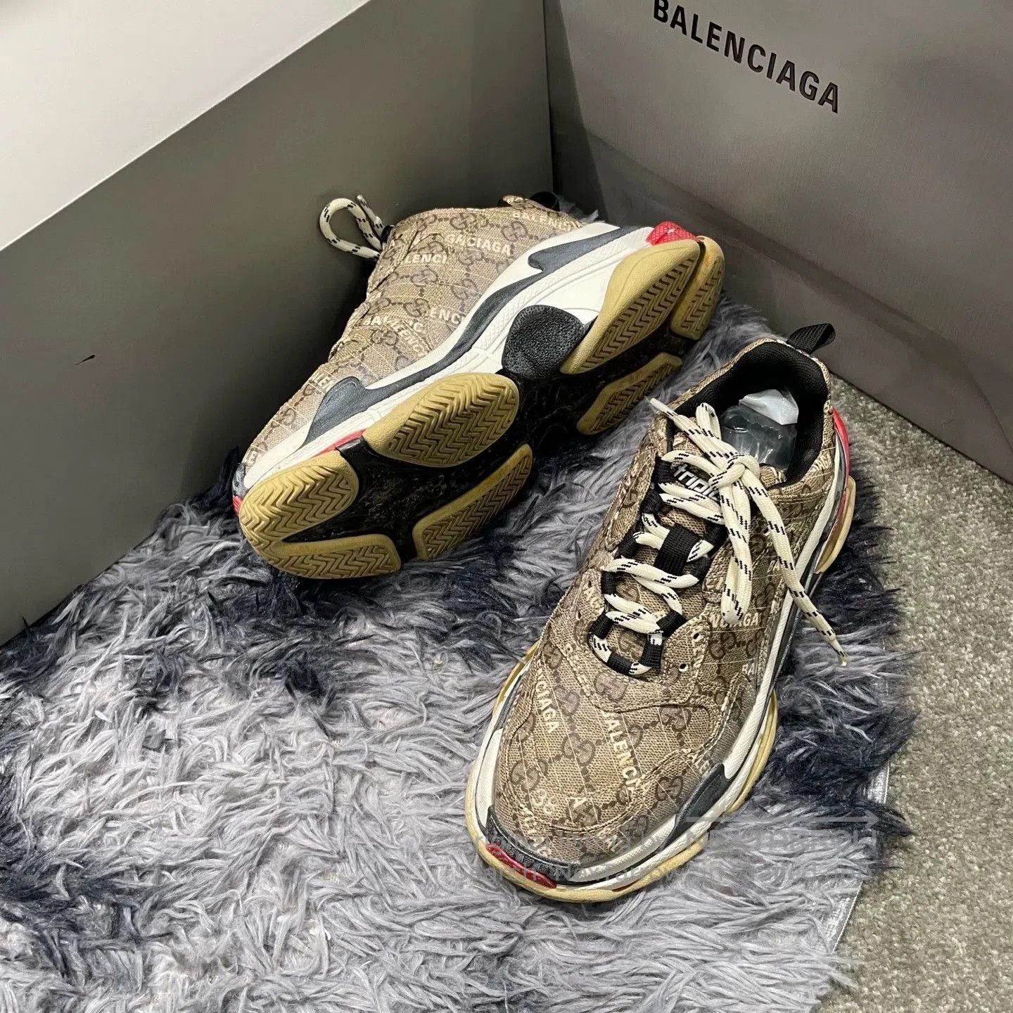 Gucci gucci x balenciaga dad sneakers for casual wear. Size US 7.5 / EU 40-41 - 5 Thumbnail