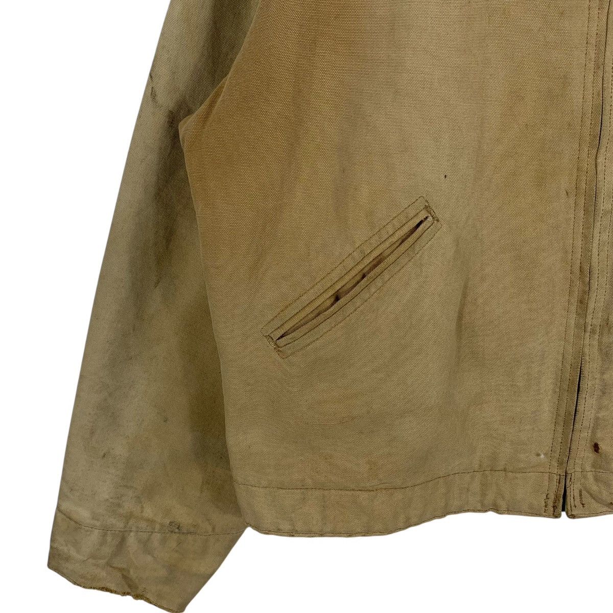 Carhartt VINTAGE CARHARTT DETROIT WORKER DENIM BOMBER JACKET Size US M / EU 48-50 / 2 - 7 Thumbnail