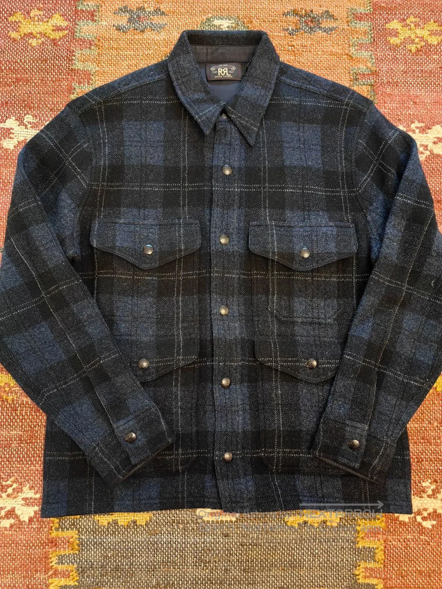 RRL Ralph Lauren RRL Fleece Overshirt Jacket. Size US M / EU 48-50 / 2 - 1 Thumbnail