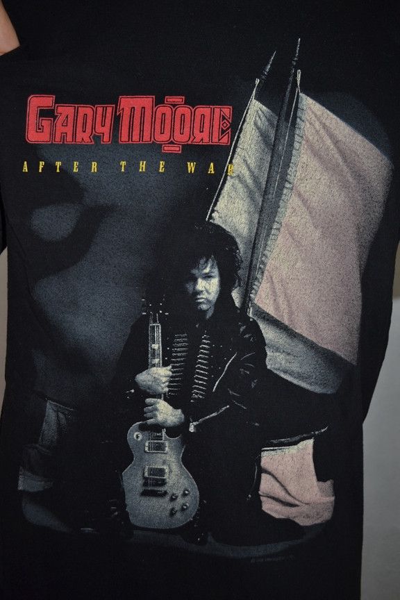 Band Tees × Vintage Vintage 1989 Gary Moore After The War Tour T-shirt M Size US M / EU 48-50 / 2 - 8 Thumbnail
