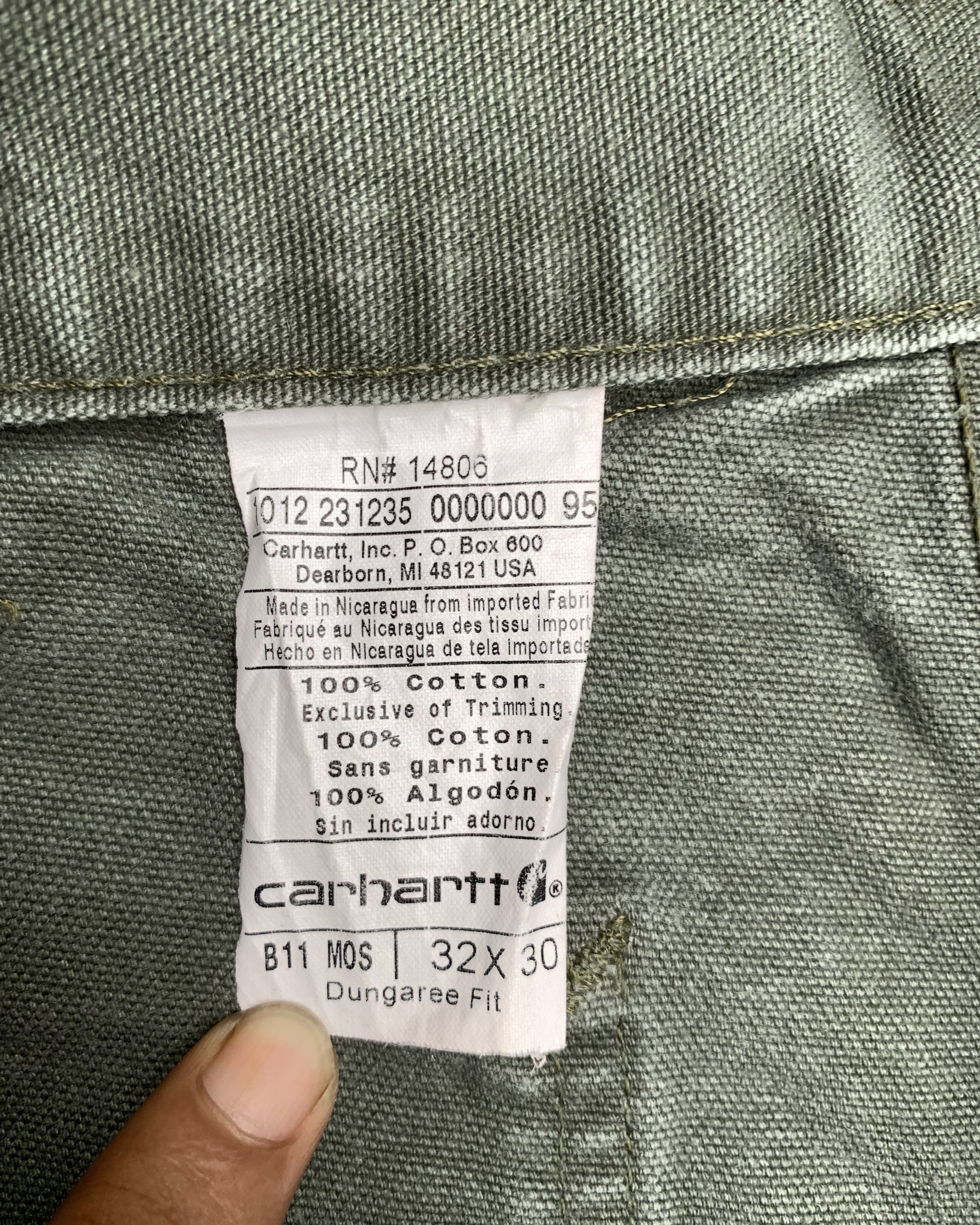 Carhartt Carhartt Carpenter B11 MOS Size US 32 / EU 48 - 5 Thumbnail