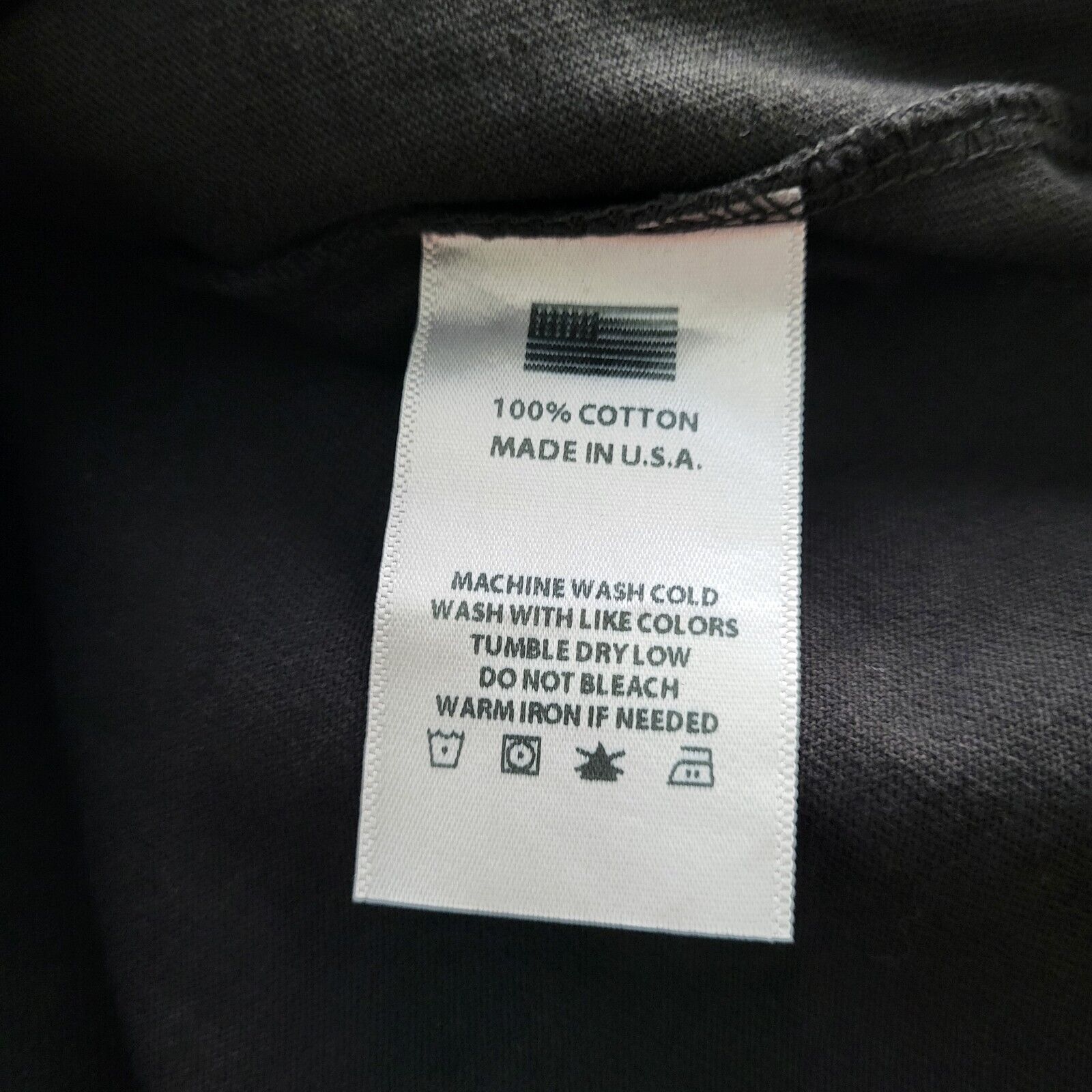Midnight Rave 'I Fell In Love At' Black Tee Shirt Men's L