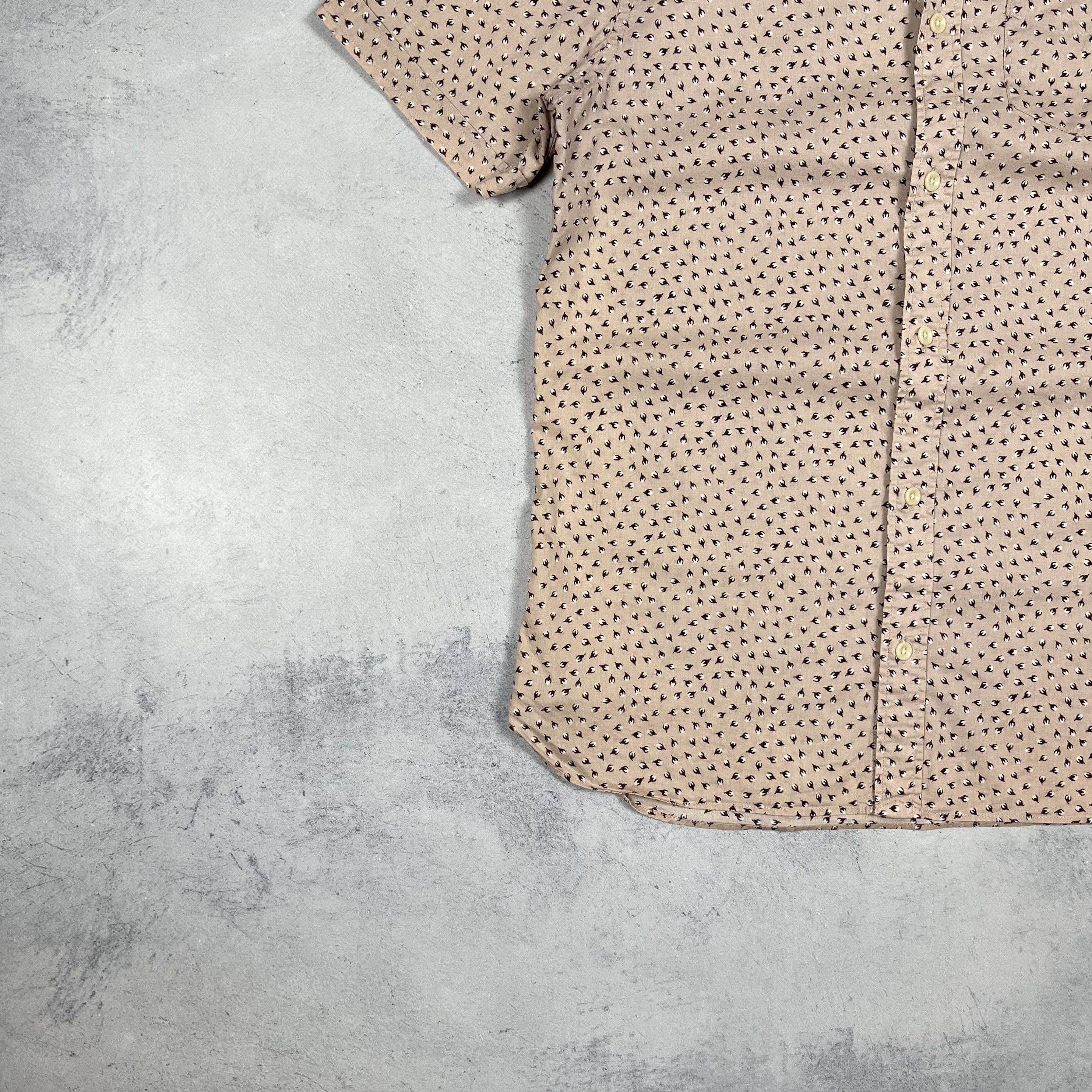 Allsaints Designer AllSaints Bulb Button Up Short Sleeve Shirt Size US S / EU 44-46 / 1 - 5 Thumbnail