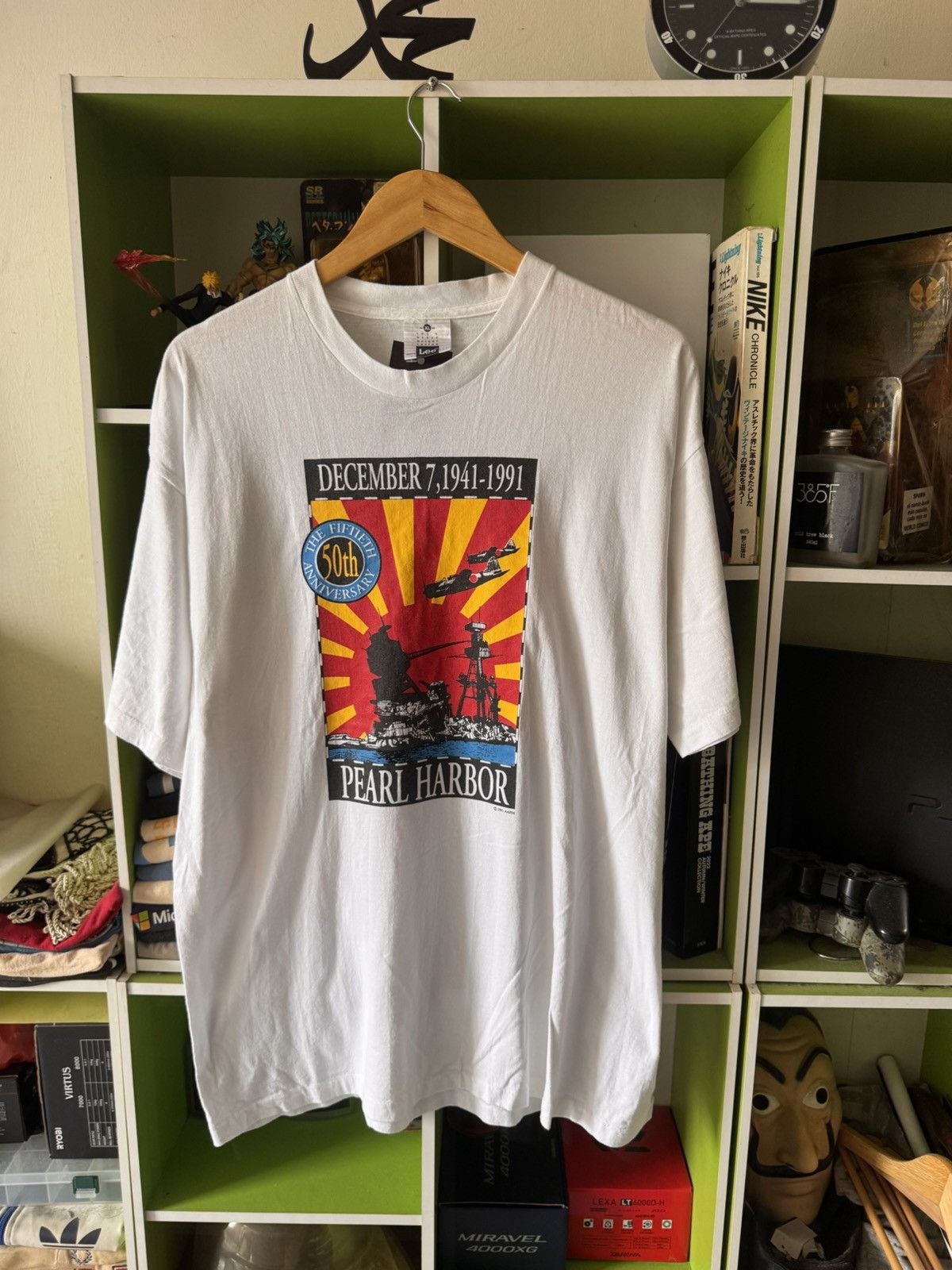Vintage VINTAGE 90s 50 aniversary PEARL HARBOUR TRUE EVENT Size US XL / EU 56 / 4 - 1 Thumbnail
