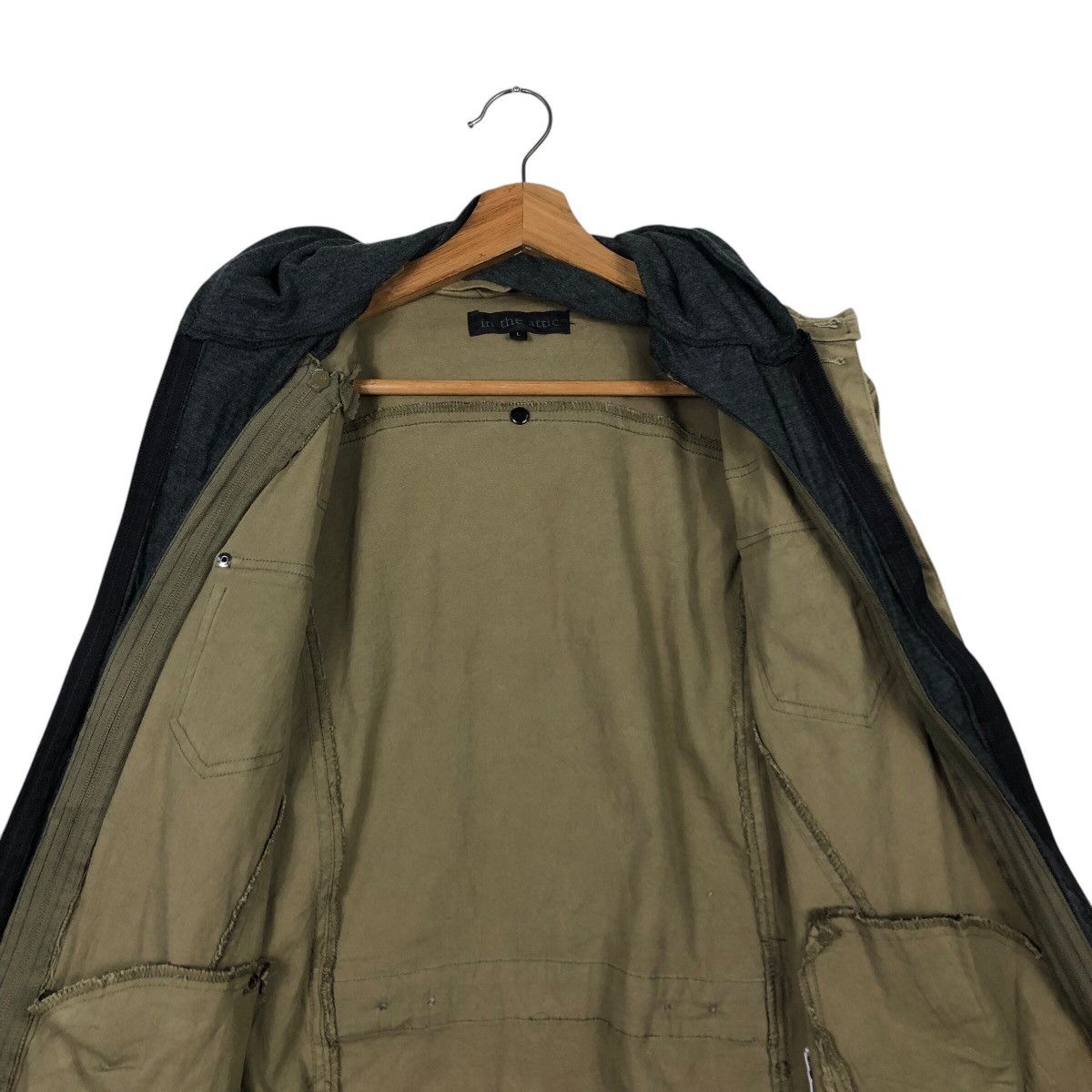 Hysteric Glamour 📌Vintage Biker Jacket Military In The Attic Cargo Pocket Size US L / EU 52-54 / 3 - 16 Thumbnail