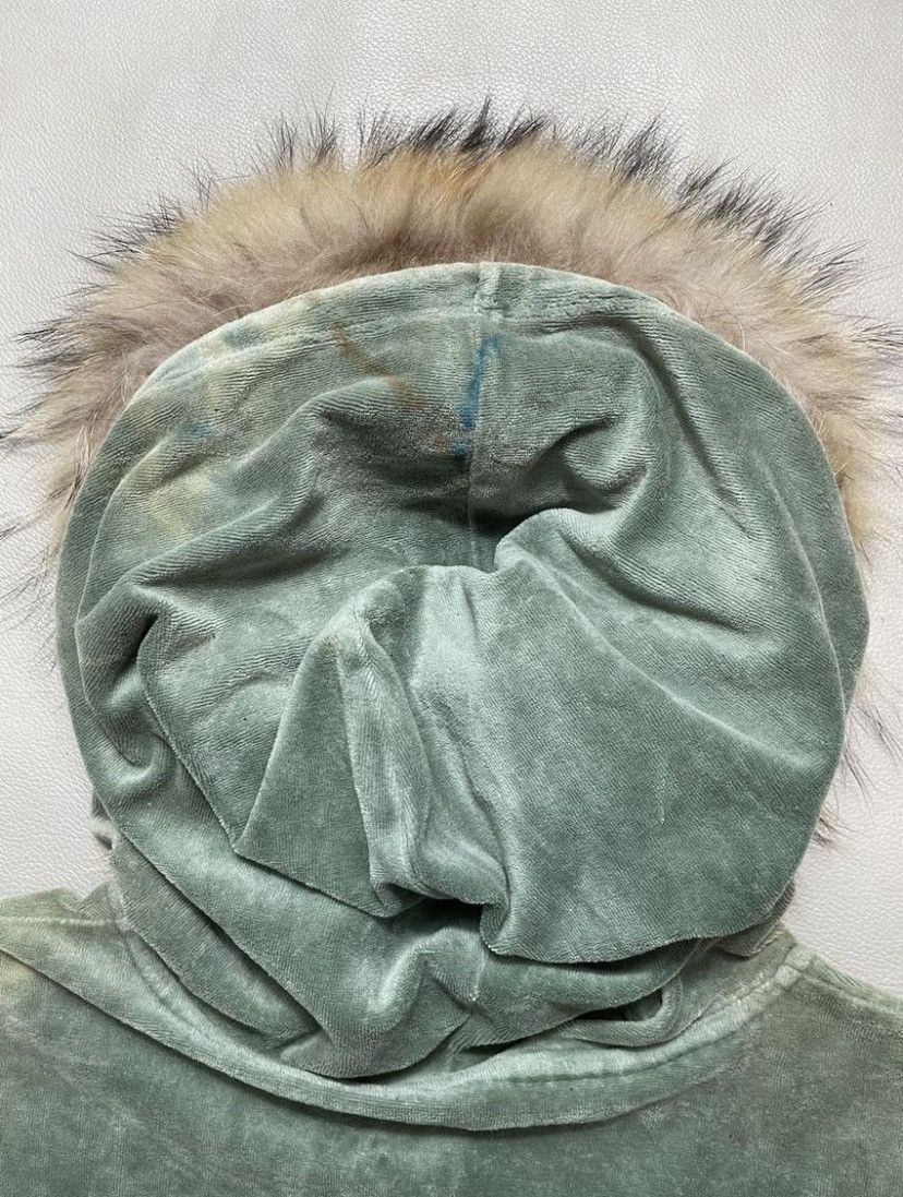 Japanese Brand Velvet LGB If Six Was Nine Style Faux Fur Zip Hoodie Size L / US 10 / IT 46 - 8 Thumbnail