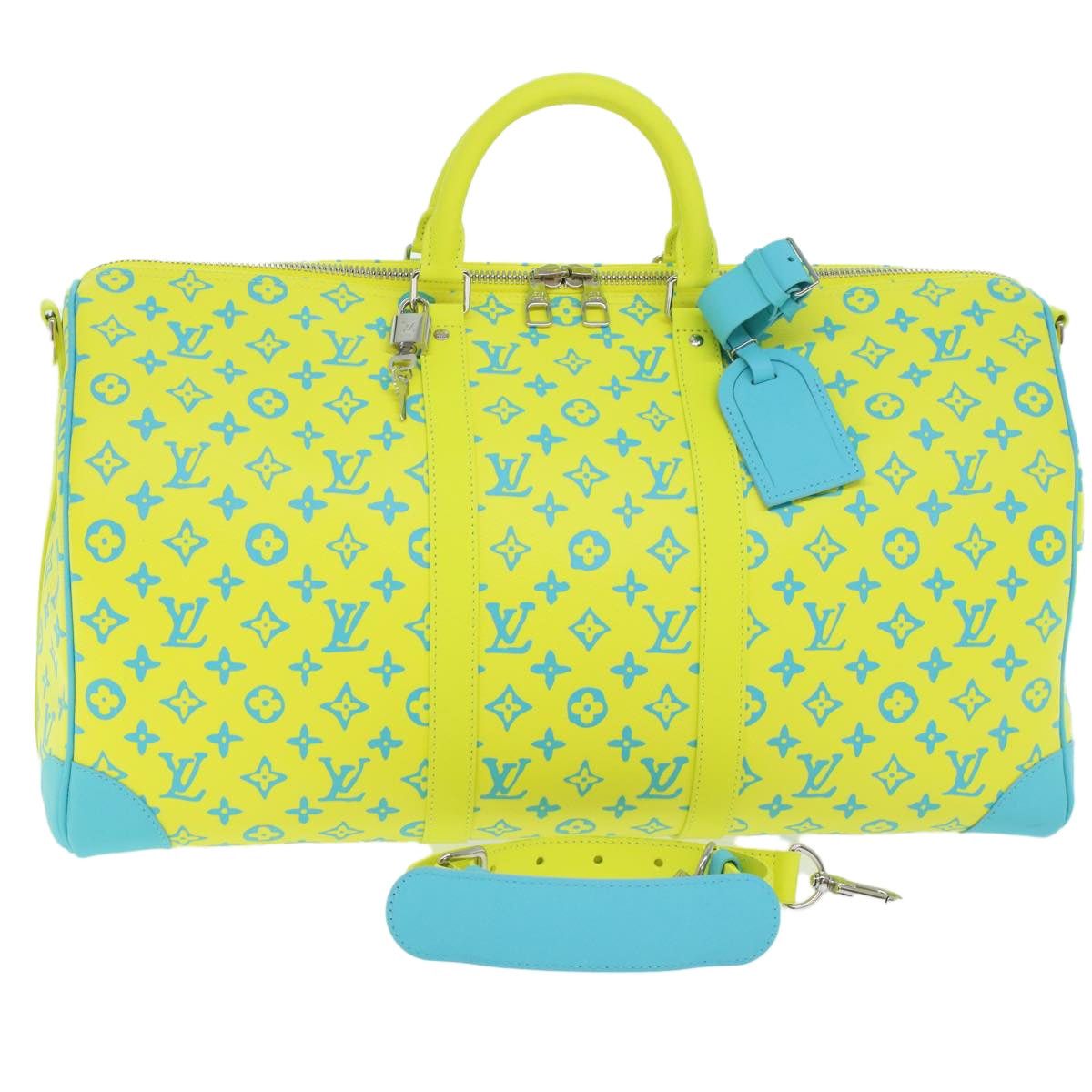 Louis Vuitton LOUIS VUITTON Monogram Neon Color Keepall Bandouliere 50 Size ONE SIZE - 1 Thumbnail
