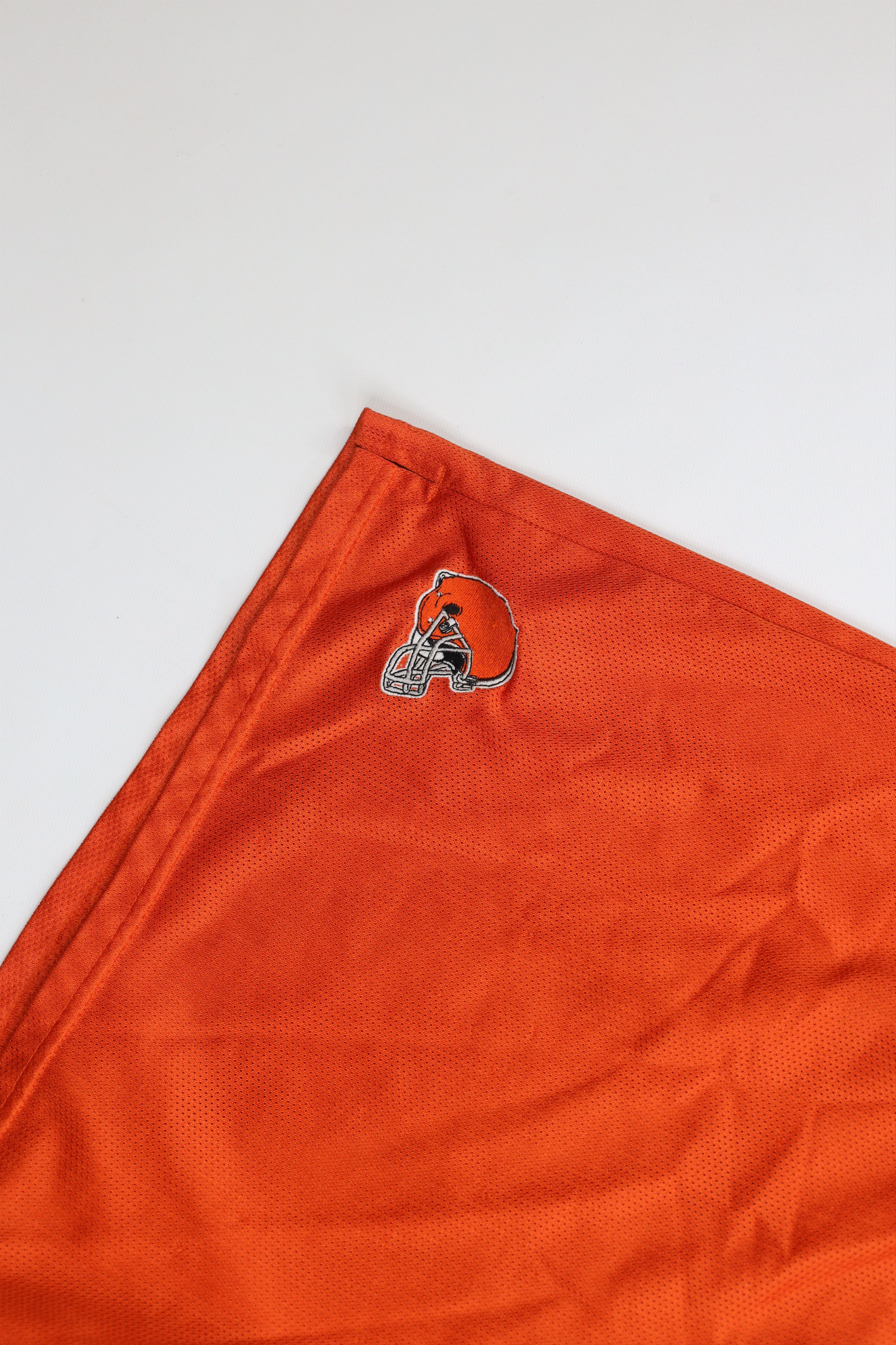 Reebok × Vintage Vintage Reebok NFL Equipment Browns Football Shorts Size US 38 / EU 54 - 5 Thumbnail