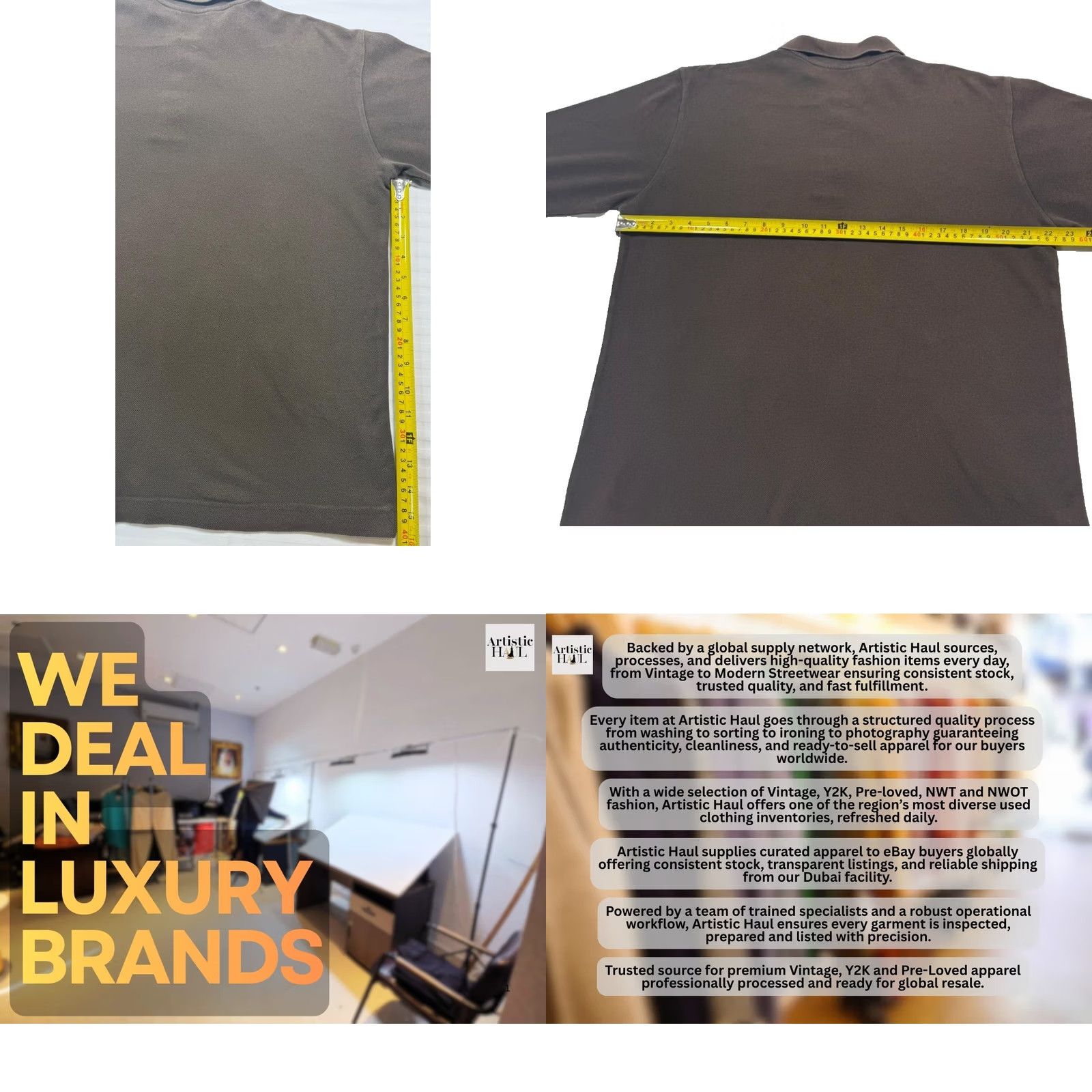 Kappa Kappa Men's Brown Long Sleeve Polo Shirt Embroidered Logo Size M Size US M / EU 48-50 / 2 - 9 Thumbnail