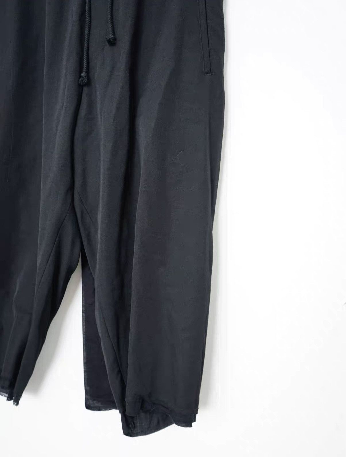 Yohji Yamamoto Yohji Yamamoto 15AW Triple Cut-Out Skirt Wide-Leg Pants Size US 32 / EU 48 - 4 Thumbnail