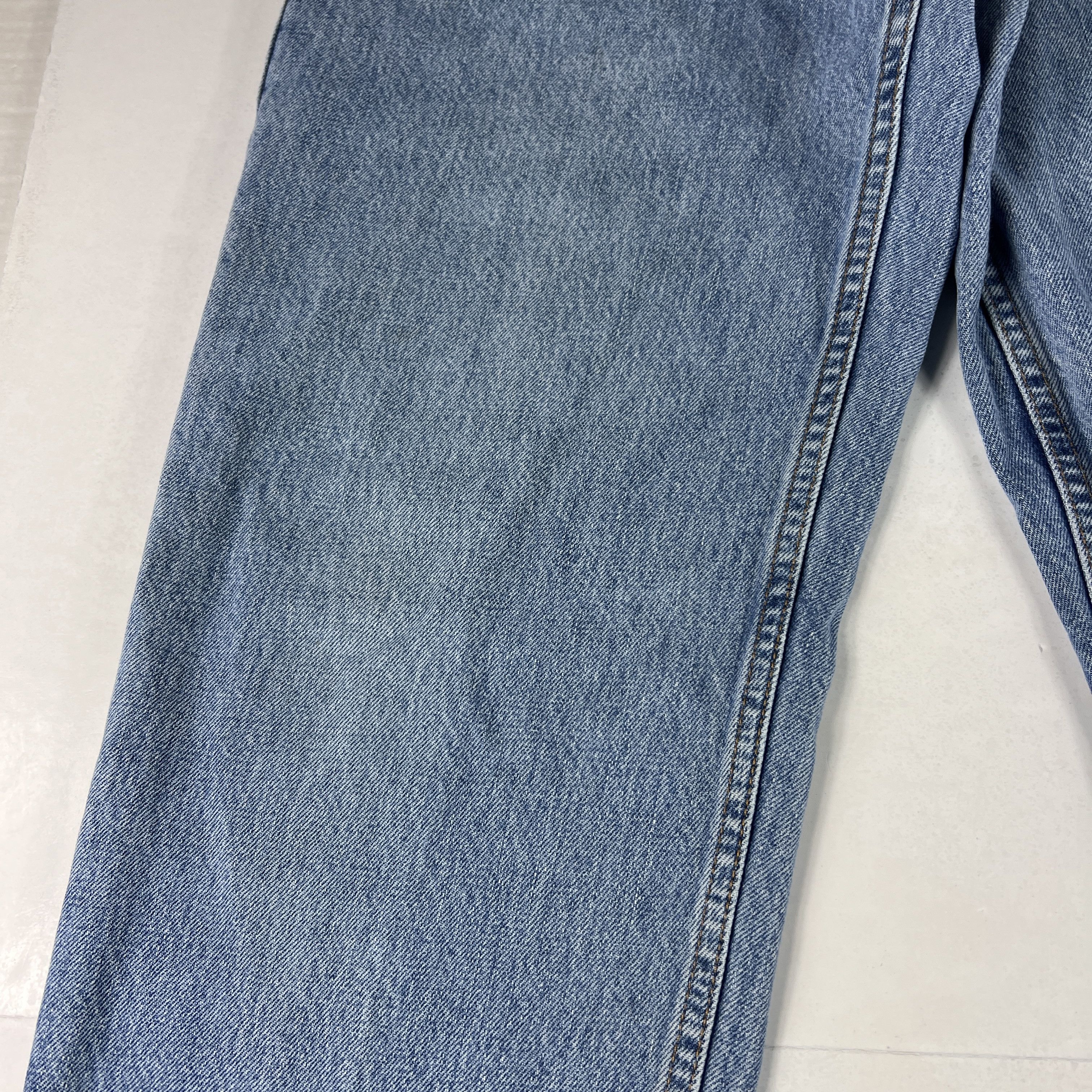 Levi's × Vintage Y2K Levi's Jeans 550 Relaxed Blue Faded Cotton Denim Size US 36 / EU 52 - 6 Thumbnail