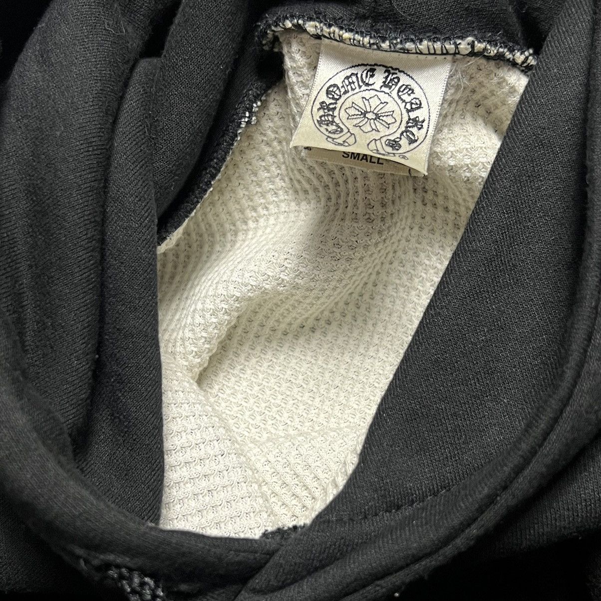 Chrome Hearts Chrome hearts Old Metallic Blue Scroll Logo Thermal Hoodie Size US S / EU 44-46 / 1 - 8 Thumbnail