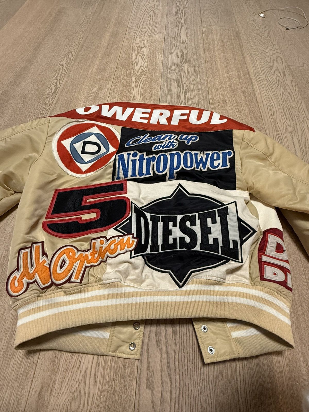 Designer Diesel Bomber jacket Size US L / EU 52-54 / 3 - 4 Thumbnail
