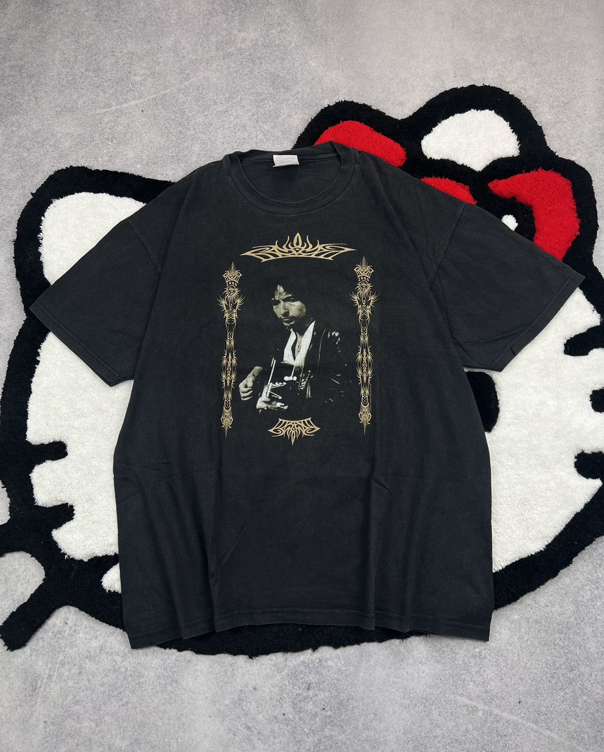 Band Tees Vintage Bob Dylan 1996 Tour Band Faded Y2K Tee Shirt Size US XL / EU 56 / 4 - 1 Thumbnail