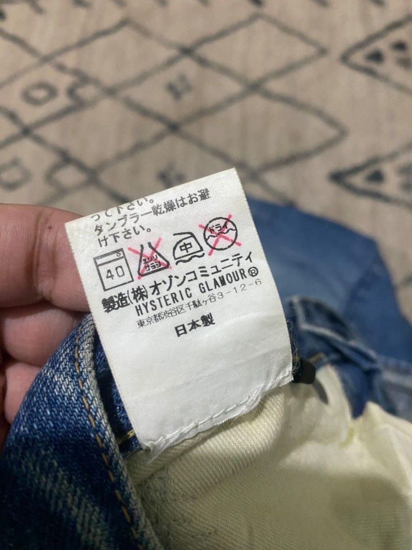 Hysteric Glamour Hysteric glamour distressed vintage denim faded Size US 30 / EU 46 - 7 Thumbnail