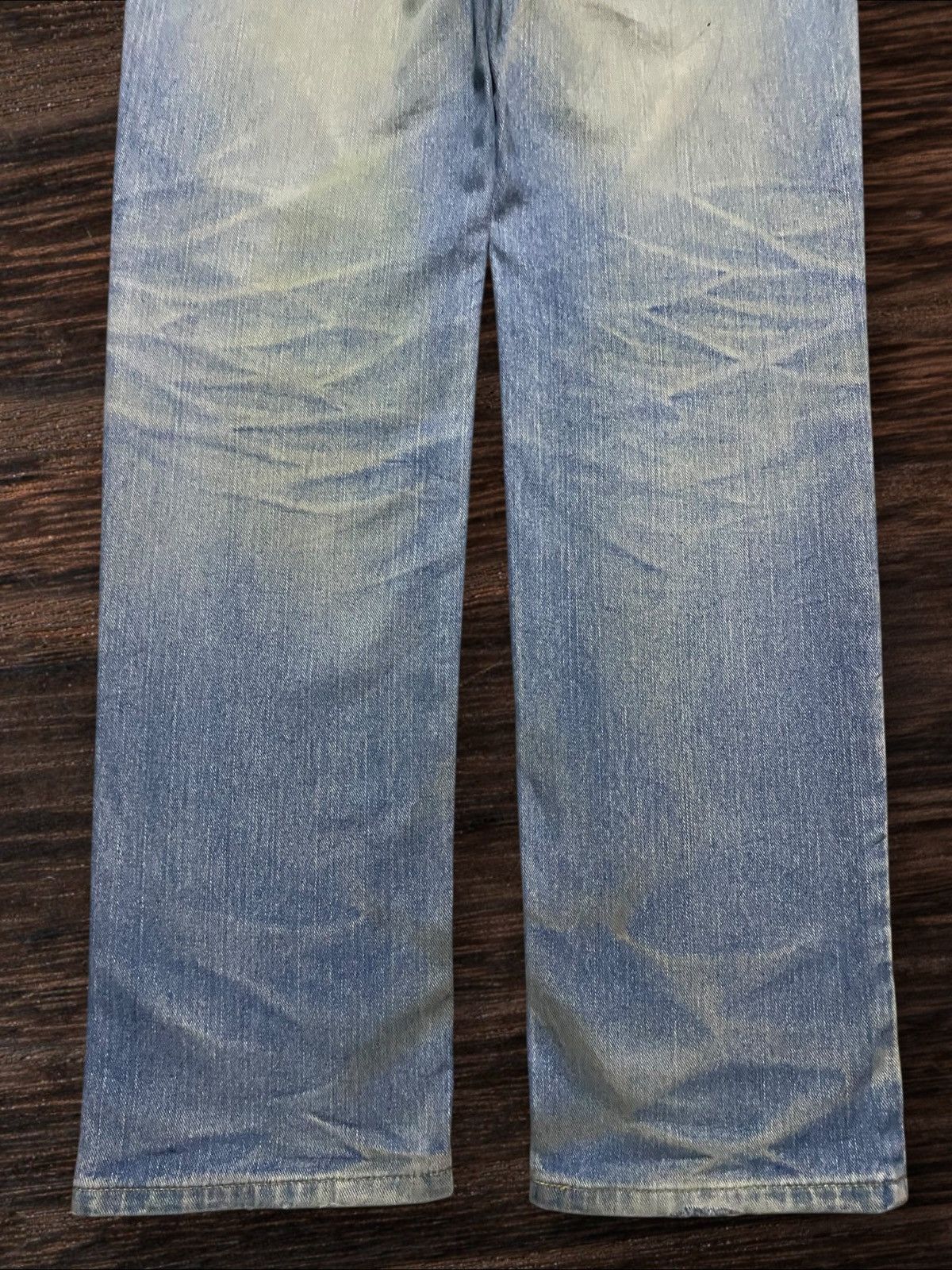 Edwin Vintage Edwin E 403 Grunge Distressed Jeans Size US 34 / EU 50 - 6 Thumbnail
