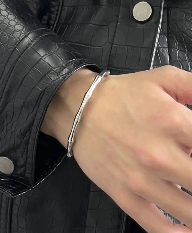 Japanese Brand × Jewelry Retro punk minimal modern pearl 2pcs bracelet set Size ONE SIZE - 4 Thumbnail