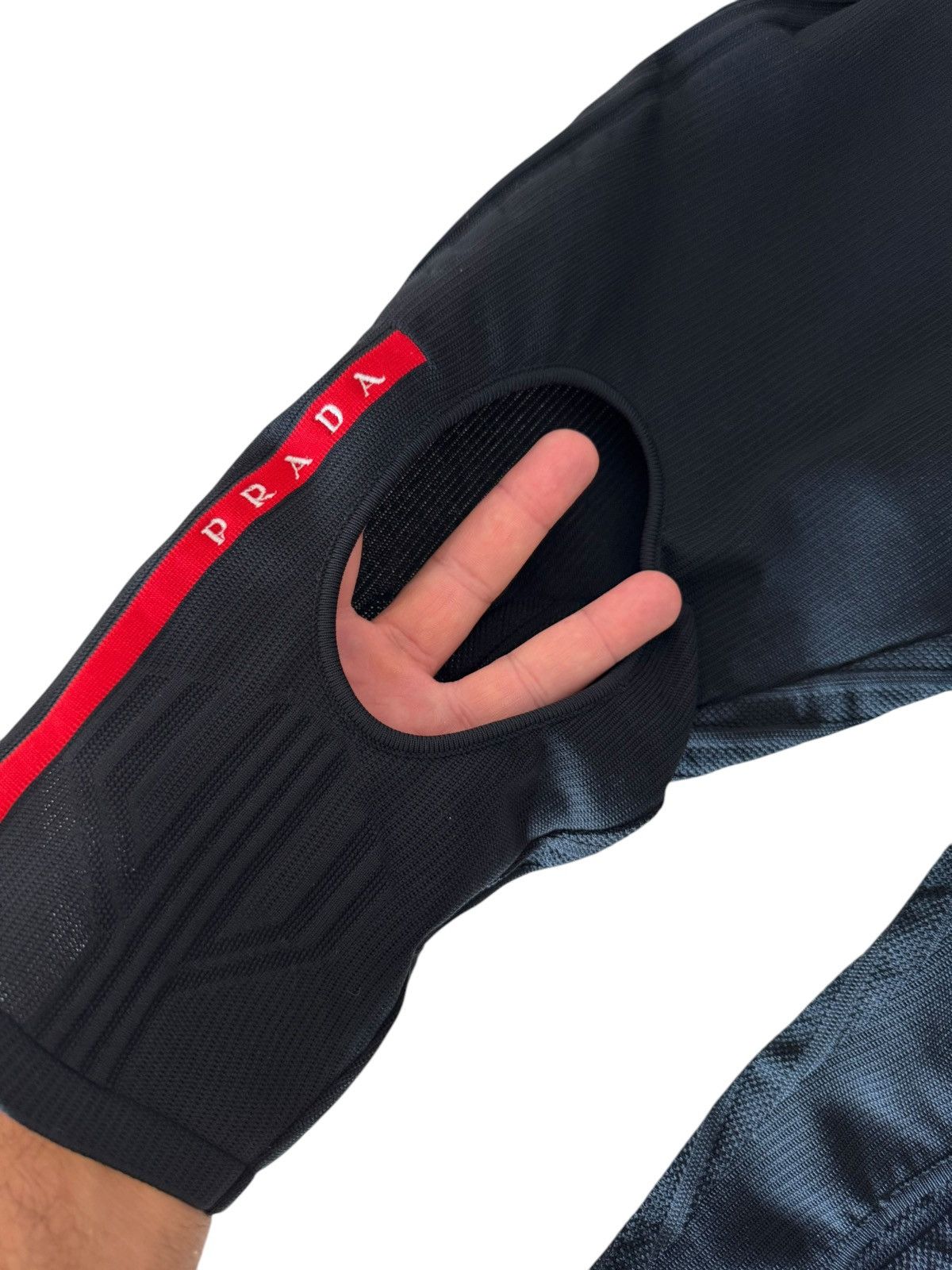 Prada Prada Linea Rossa Men’s Nylon Tec Light F Pants Black Size US 32 / EU 48 - 3 Thumbnail