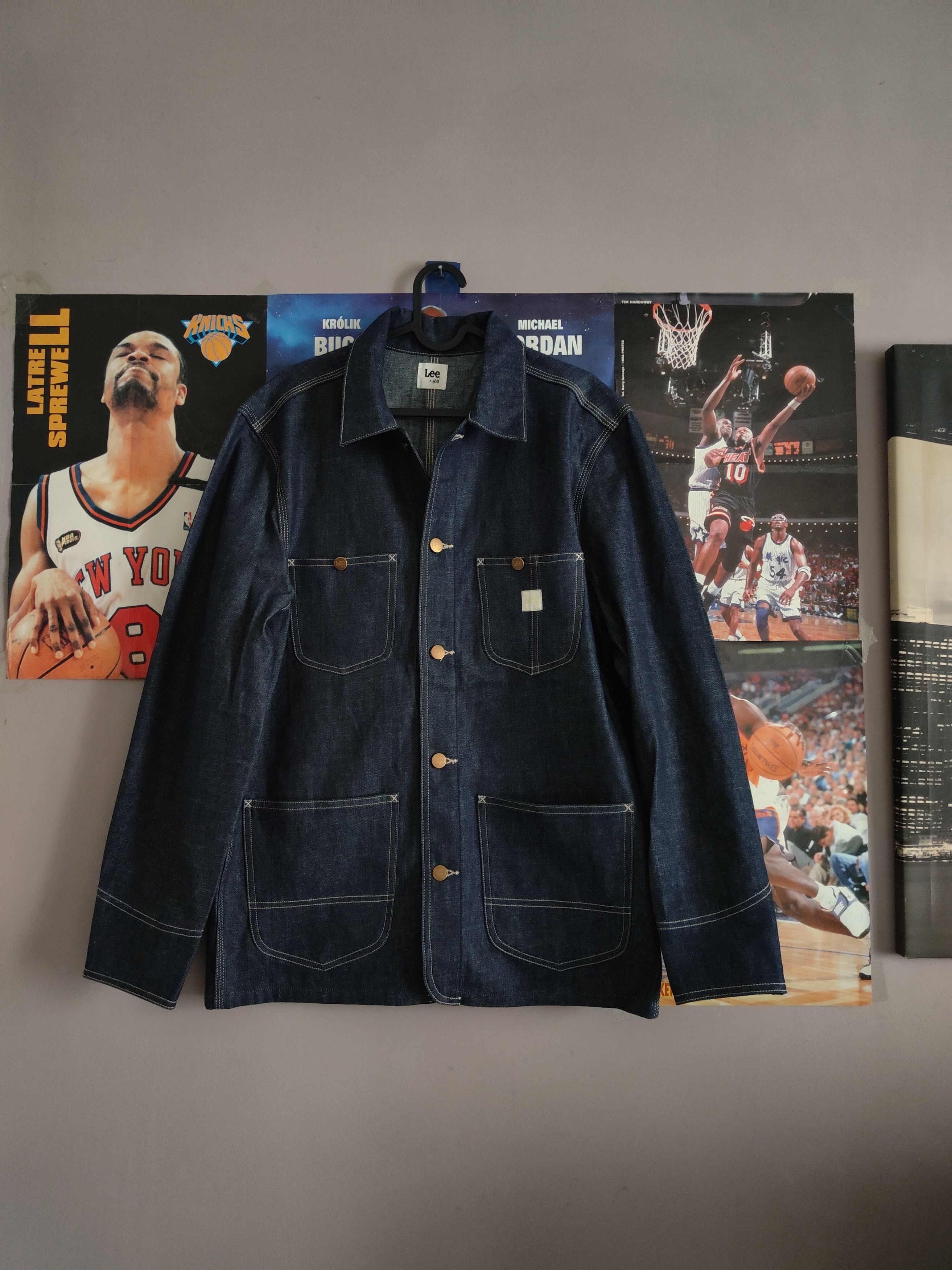 Lee x H&M Raw Denim Chore Jacket Workwear