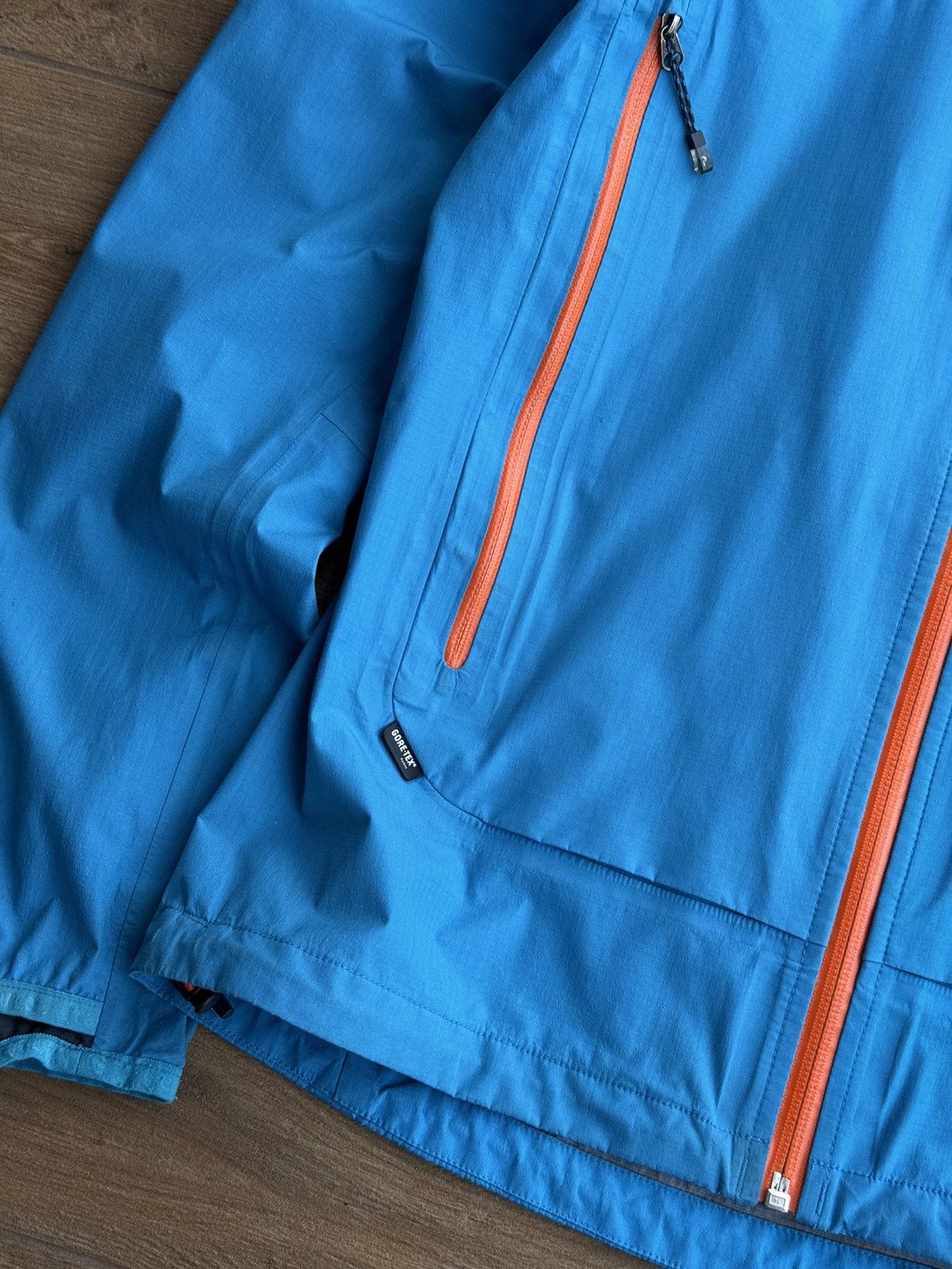 Goretex × Peak Performance × Vintage Vintage Peak Performance Gore-Tex Waterproof Blue Jacket Size S / US 4 / IT 40 - 7 Thumbnail