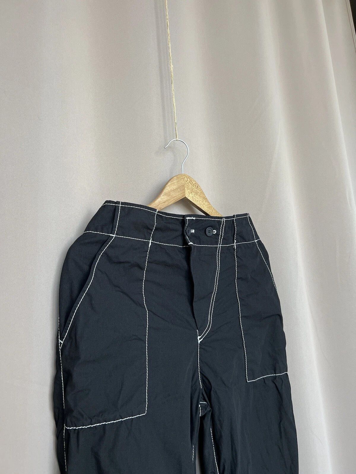 Issey Miyake Issey Miyake Caravan Pants Black/White Size S/M Japanese Size 28" / US 6 / IT 42 - 3 Thumbnail