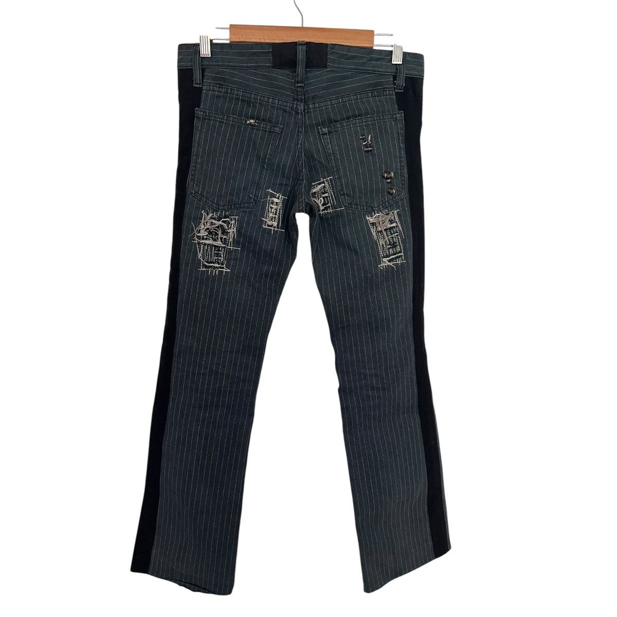 If Six Was Nine Ifsixwasnine pinstripe tuxedo mudmax pants Size US 30 / EU 46 - 6 Thumbnail