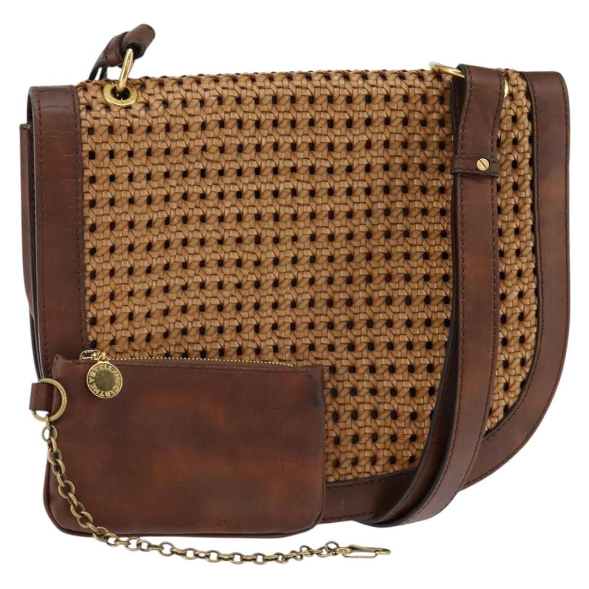 Stella McCartney Flap Shoulder Bag Polyester