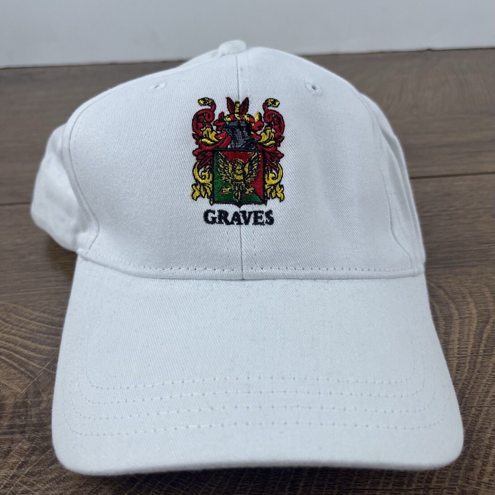 Other Graves Hat White Cap Hat Graves Adjustable Hat White Adult H Size ONE SIZE - 4 Thumbnail