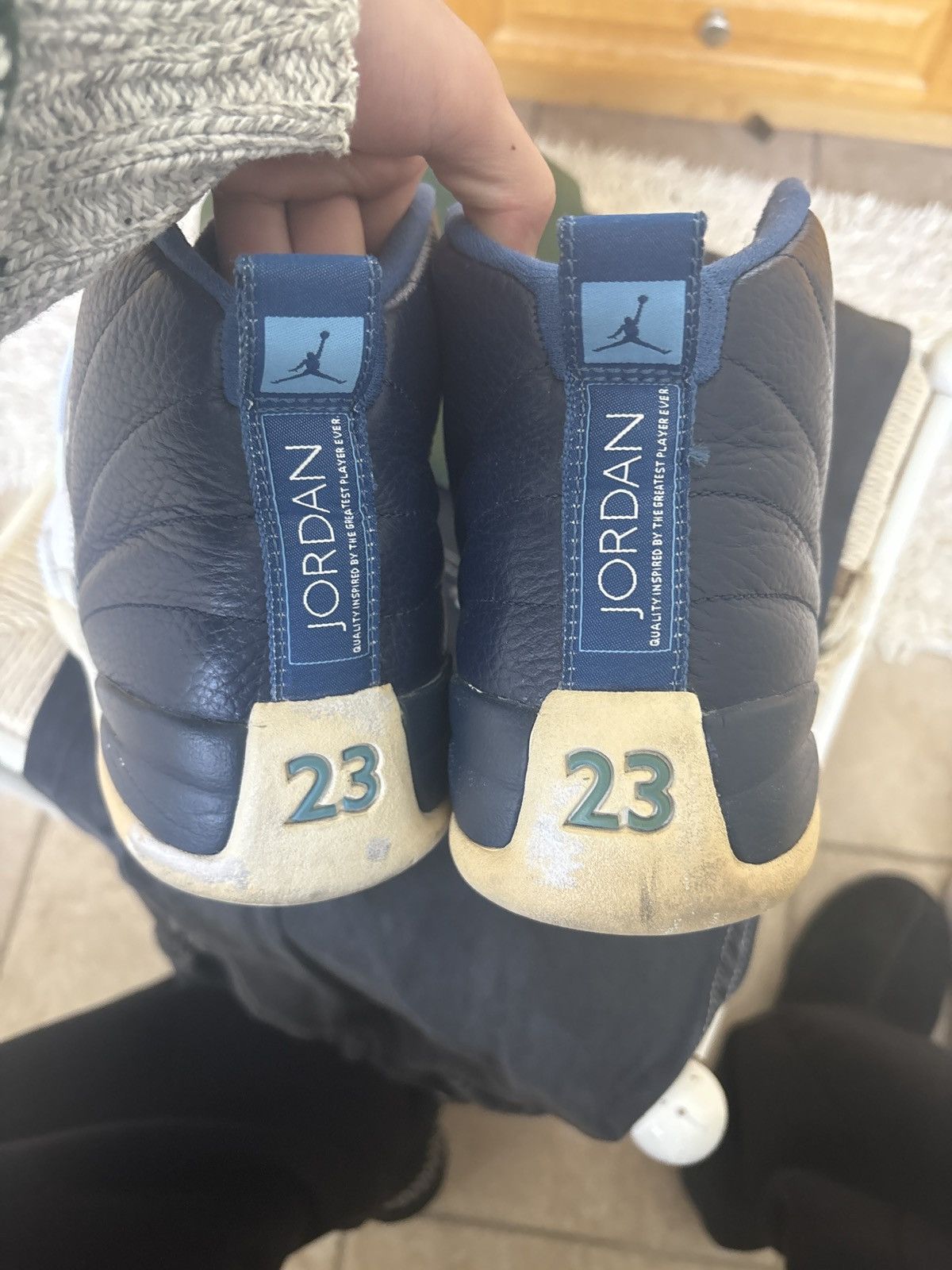 Jordan Brand Jordan 12 “Indigo” Size 11 Size US 11 / EU 44 - 2 Thumbnail