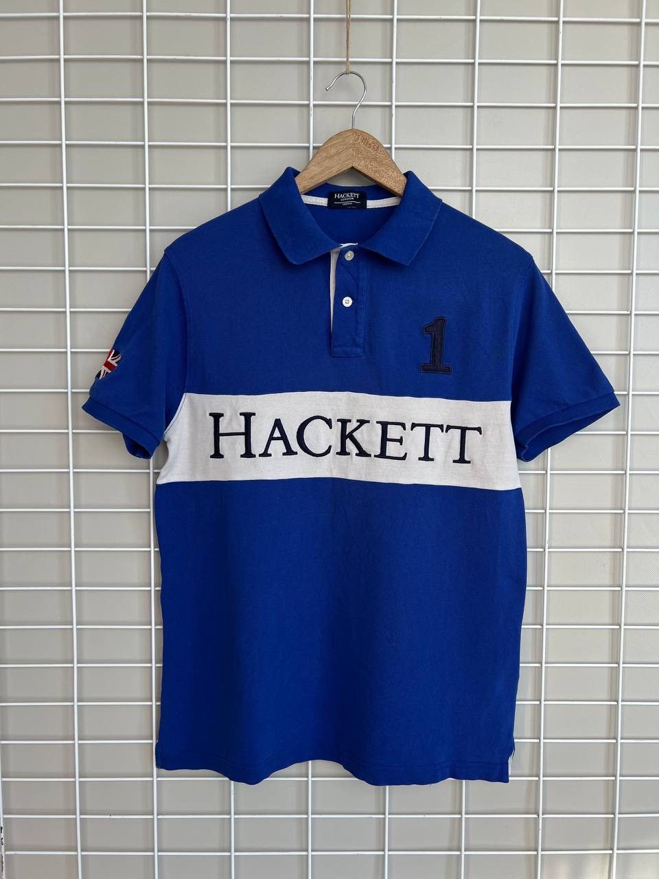 Hackett Hackett London Panel Polo Shirt Great Britain Men Size M Size US M / EU 48-50 / 2 - 1 Thumbnail