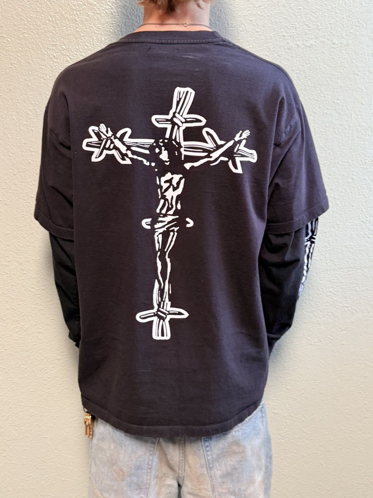 Seventh Heaven Seventh Heaven Barbwire Longsleeve Size US L / EU 52-54 / 3 - 2 Thumbnail