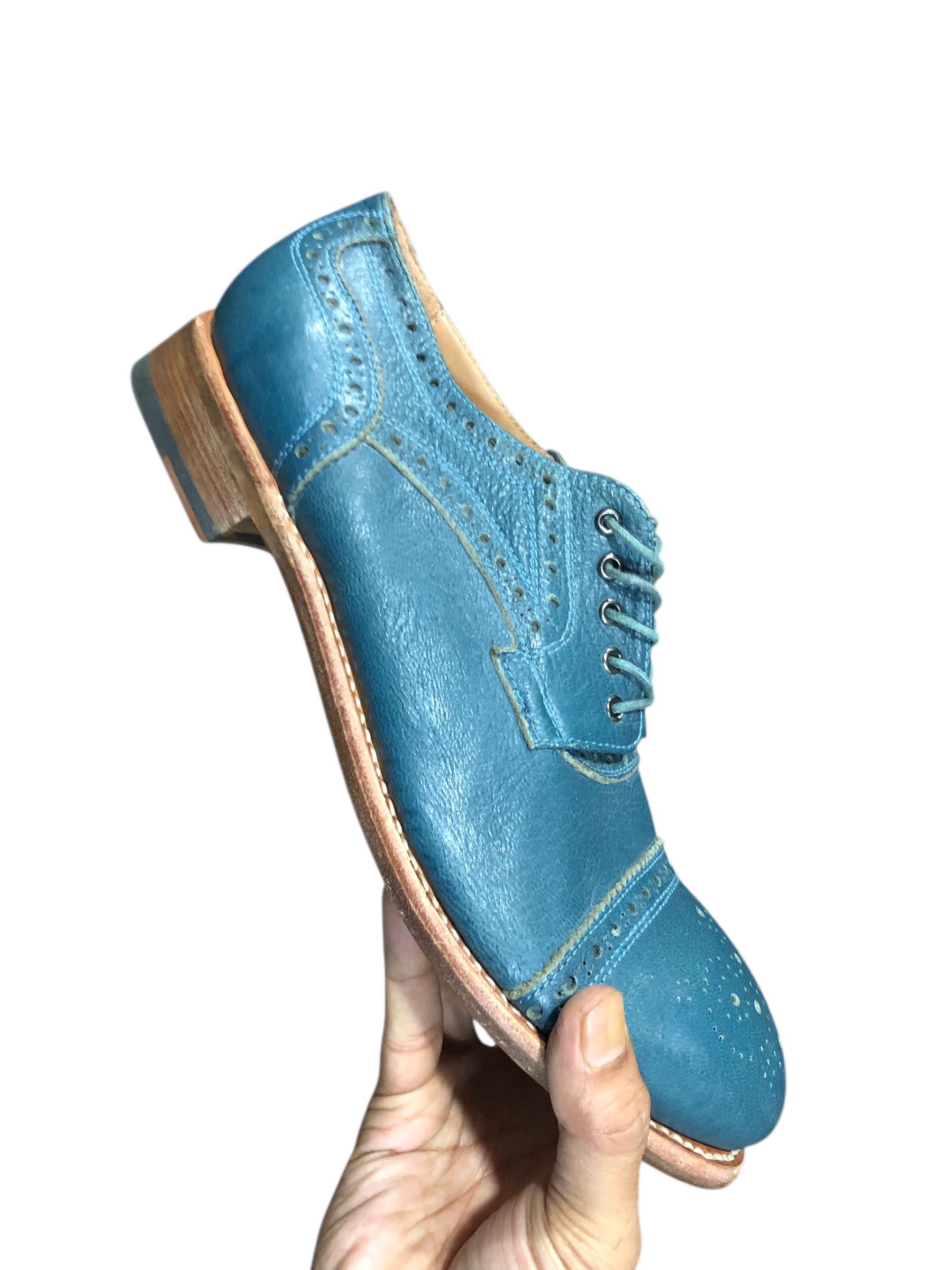 Comme des Garcons 🔥COMME des GARCONS JUNYA WATANABE Handmade Derby Shoes Size US 7 / EU 40 - 11 Thumbnail
