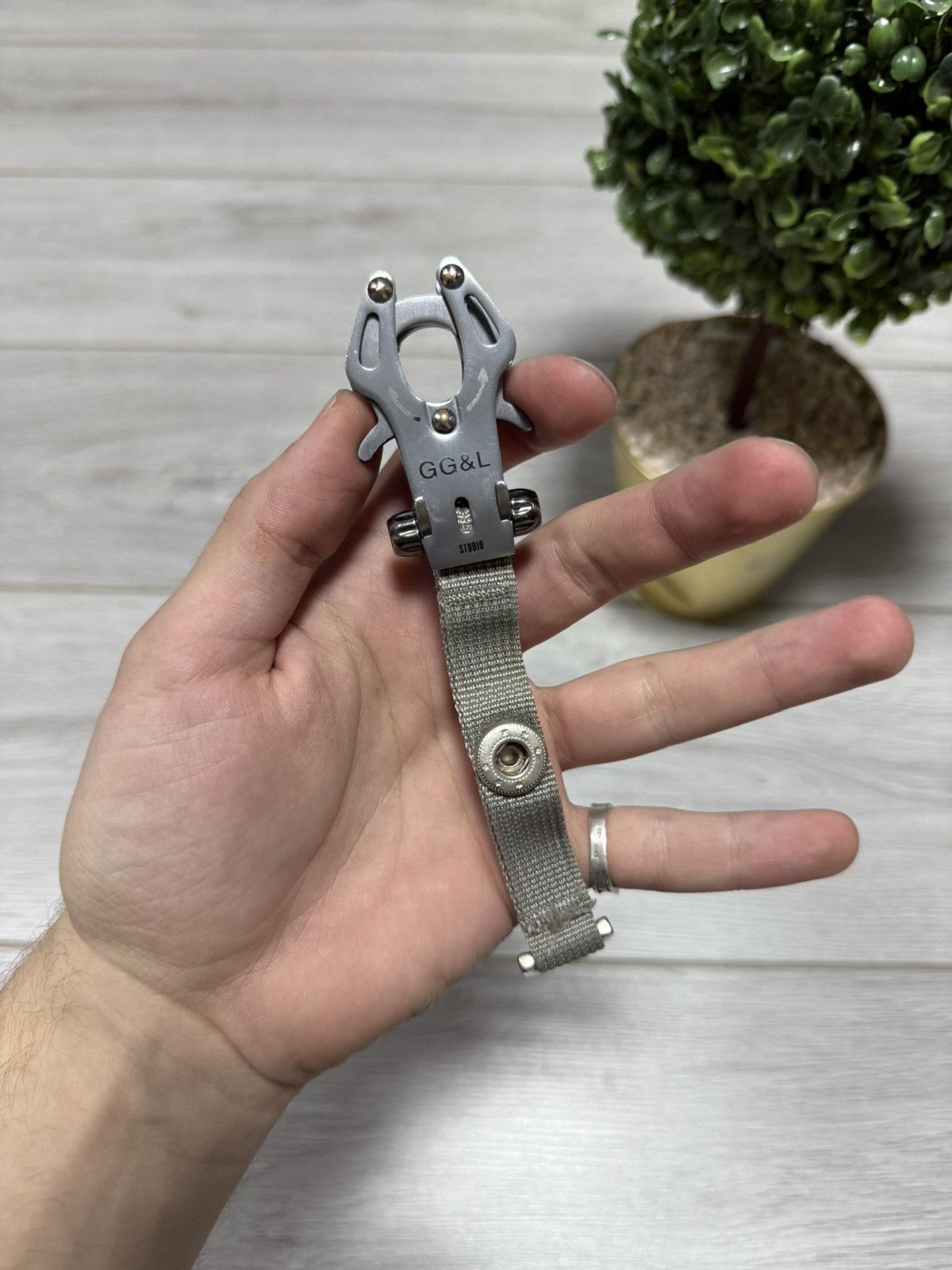 Jewelry George Gina Lucy ALYX style SMALL vintage carabiner key GGL Size ONE SIZE - 2 Thumbnail