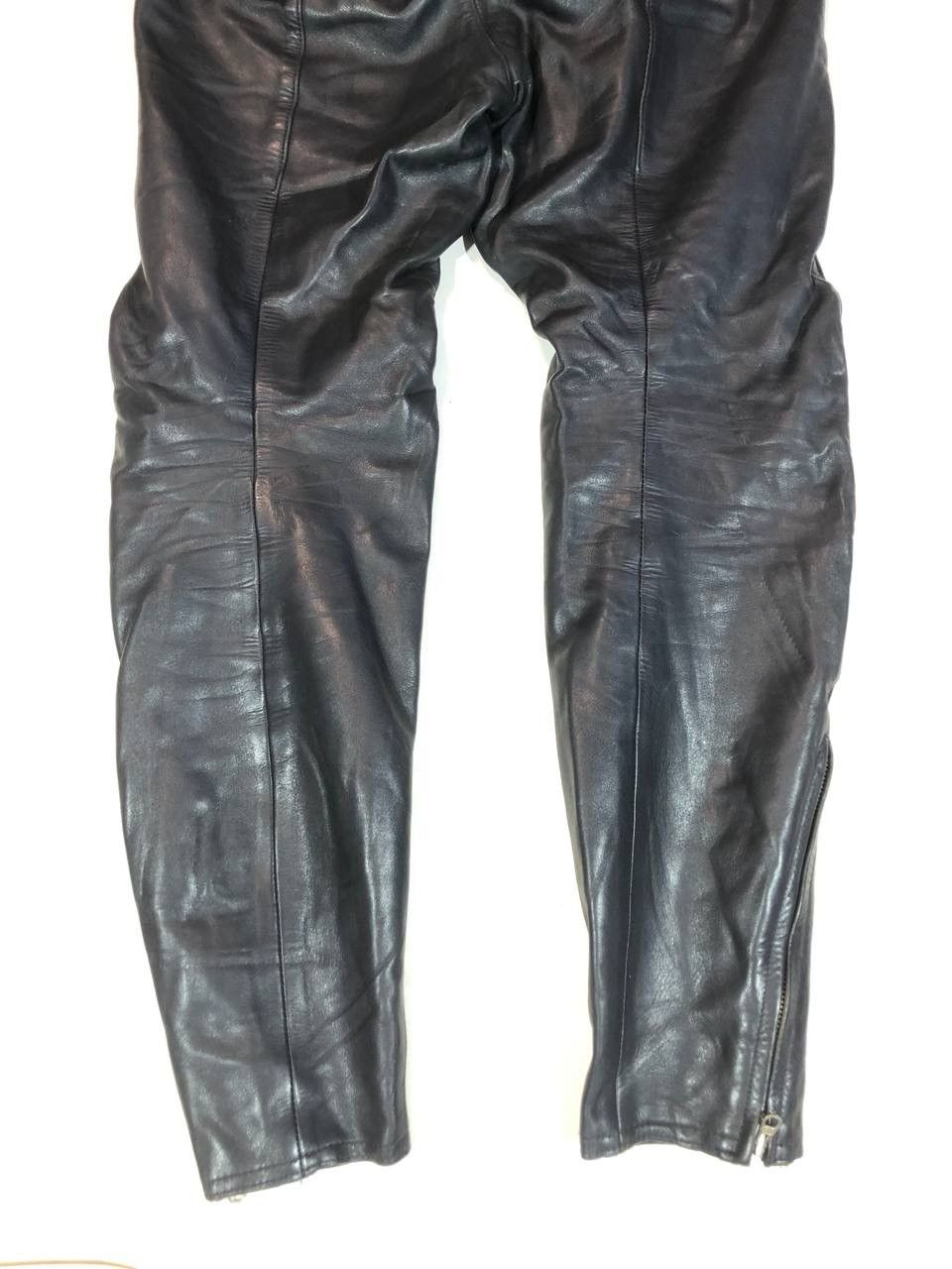 Genuine Leather Avangarde Rare Vintage Leather Pants Size US 33 - 6 Thumbnail