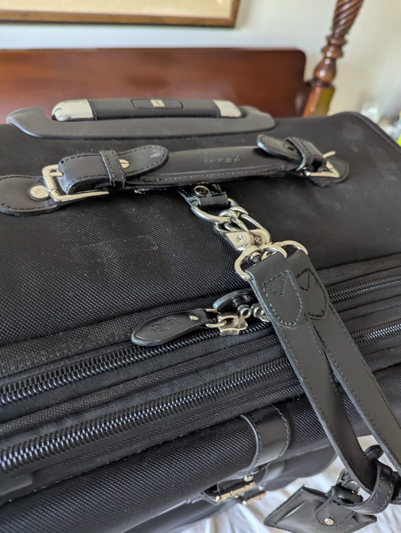 Polo Ralph Lauren Vintage Black Suit Case Size 46 - 5 Thumbnail