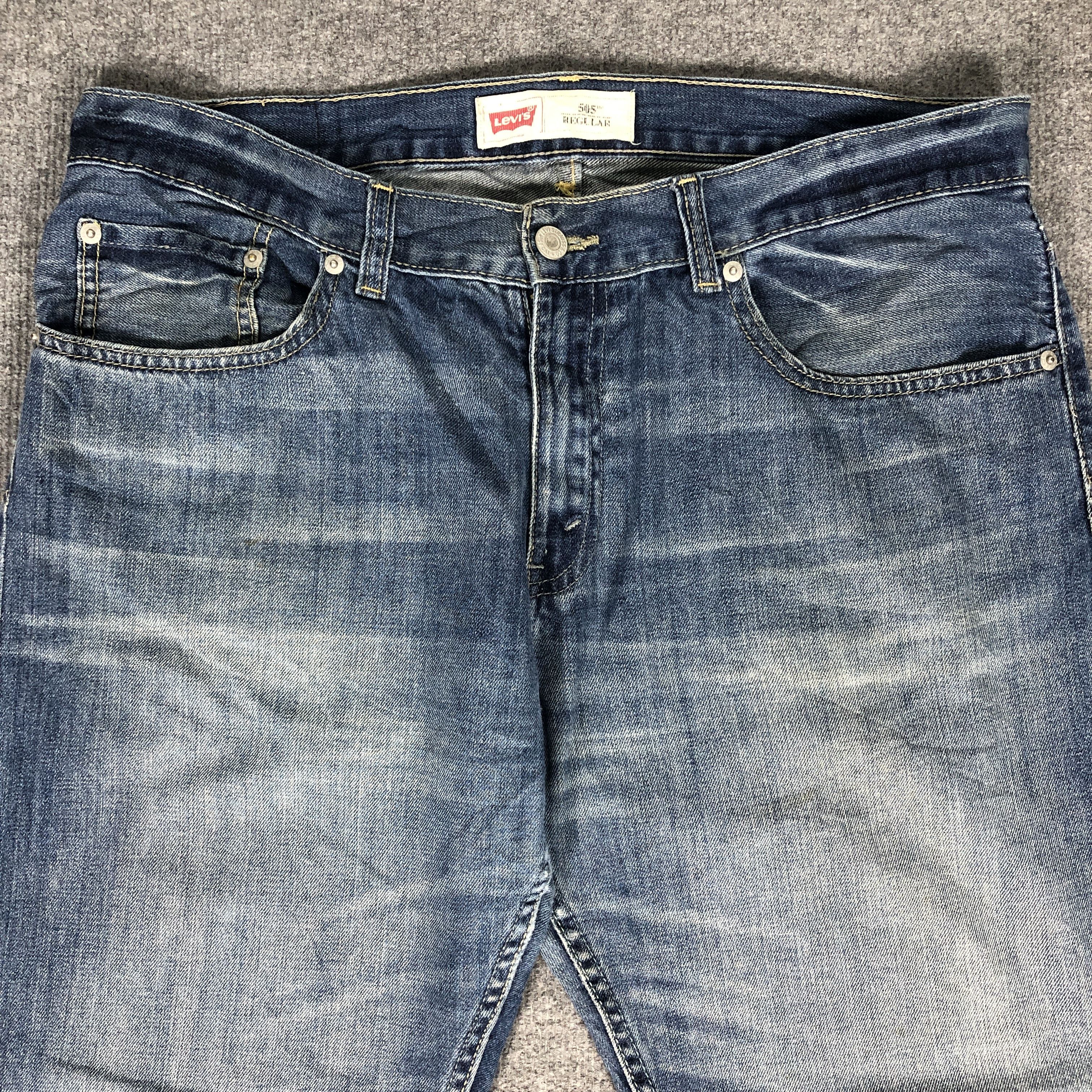 Levi's × Vintage Womens Vintage Levis 505 Jeans Regular L1088W Size 36" / US 14 / IT 50 - 2 Thumbnail