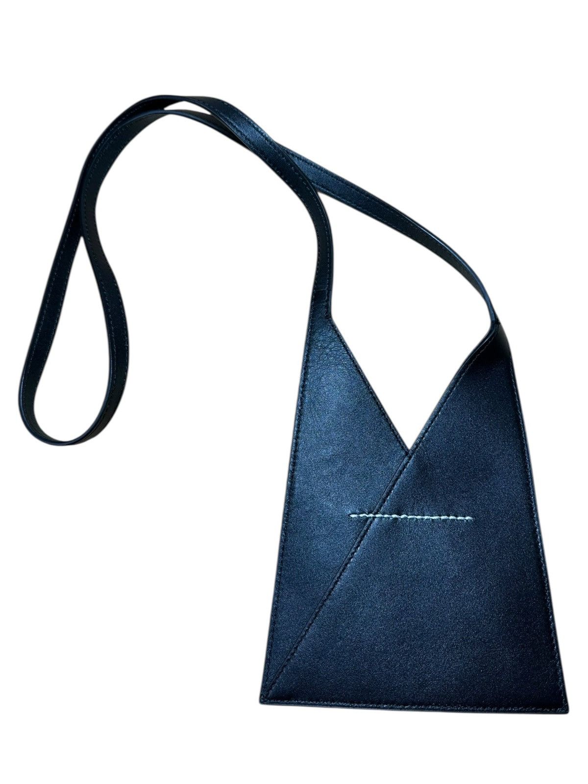 Maison Margiela MM6 Maison Margiela Mini Leather Bag – Black Size ONE SIZE - 3 Thumbnail