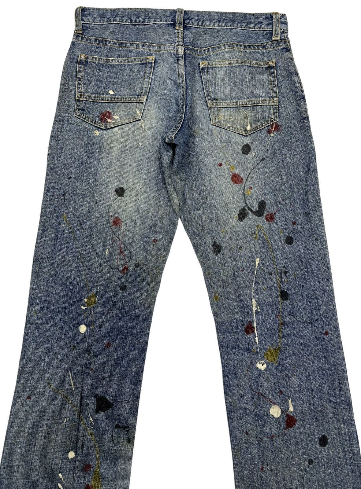 Kapital Vintage Painter Jeans Distress Michel Klein HelmutLang Style Size US 32 / EU 48 - 6 Thumbnail