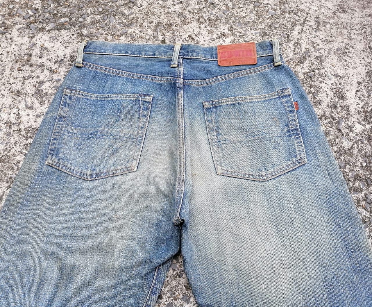 Edwin × Japanese Brand 505 Edwin Denim Jeans Size US 31 - 11 Thumbnail
