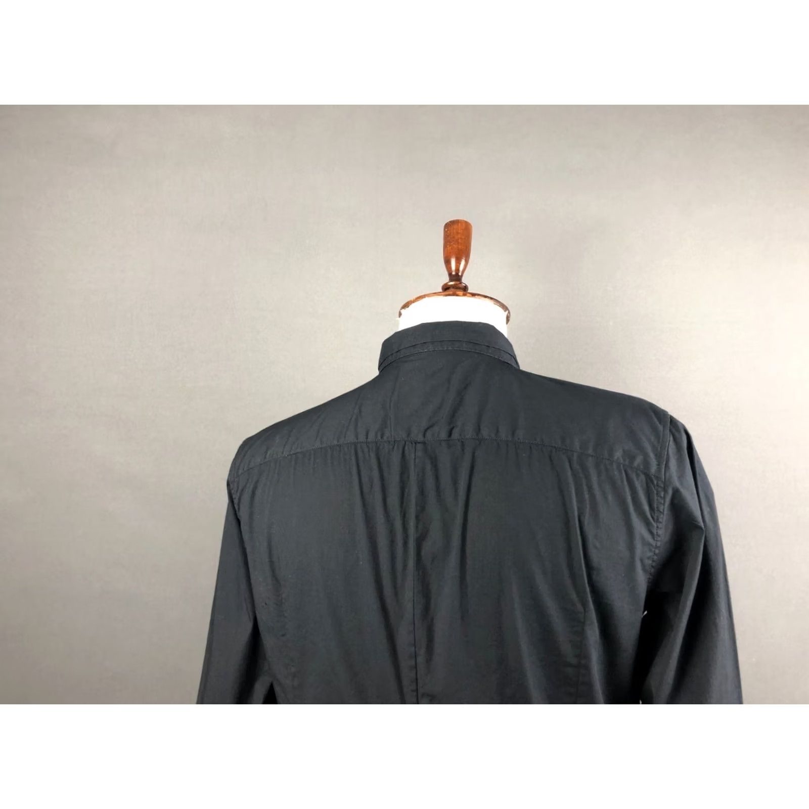 Diesel Diesel Shirt XL Black Cotton Slim Fit Mens Button-Up Collared Long Sleeve Casual Size US XL / EU 56 / 4 - 5 Thumbnail