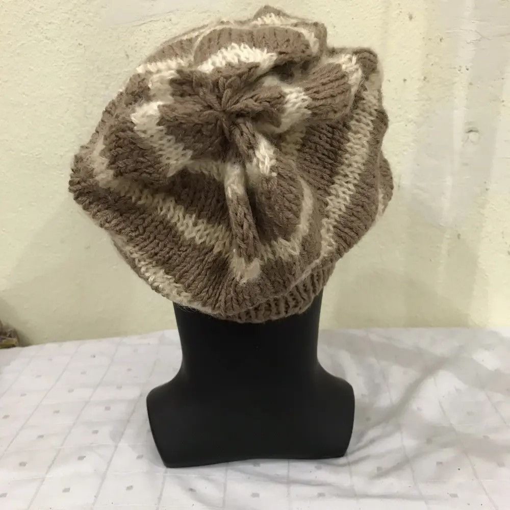 Japanese Brand × Kapital × Vintage Japanese Brand Stripe Design Beanie Hat Size ONE SIZE - 5 Thumbnail