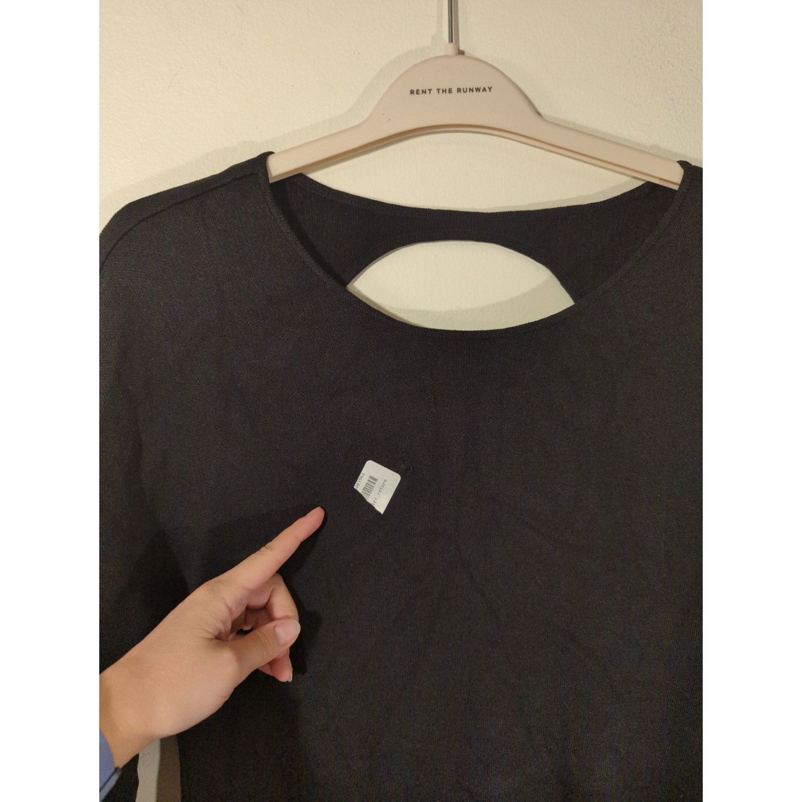Other RTR Esteban Cortázar Sz XL Black Sweater Knit Mini Dress Size XL / US 12-14 / IT 48-50 - 5 Thumbnail