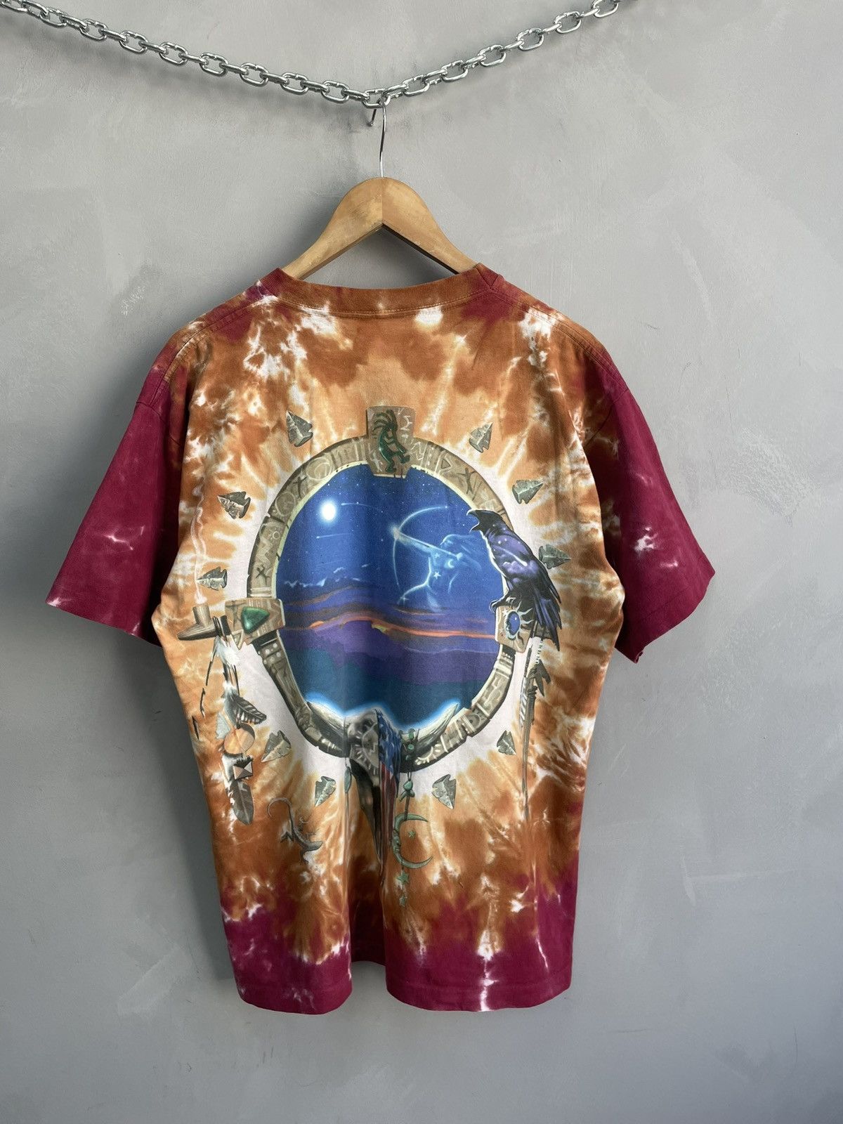 Liquid Blue Rare 90s abstract Liquid Blue retro T shirt Size US L / EU 52-54 / 3 - 7 Thumbnail