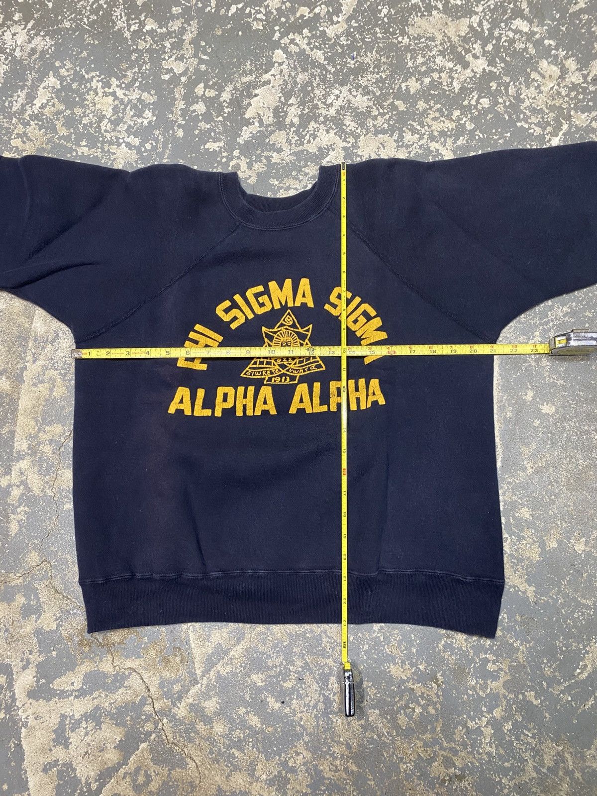 Champion × Vintage True Vintage 50s/60s Phi Sigma Sigma Alpha Alpha Crewneck Size US S / EU 44-46 / 1 - 6 Thumbnail