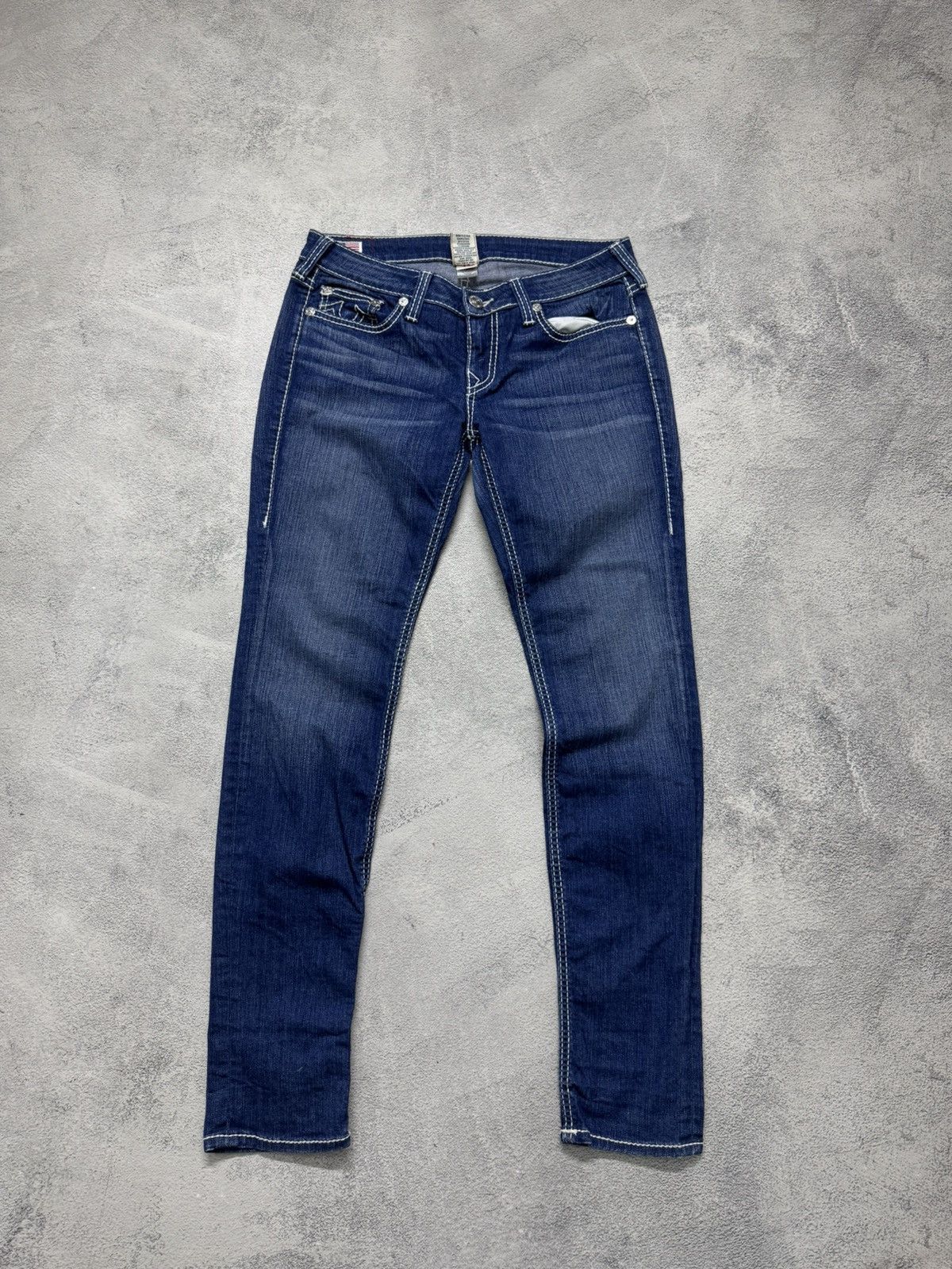 True Religion Vintage Y2k True Religion USA Denim Jeans 90’s Size 30" / US 8 / IT 44 - 2 Thumbnail