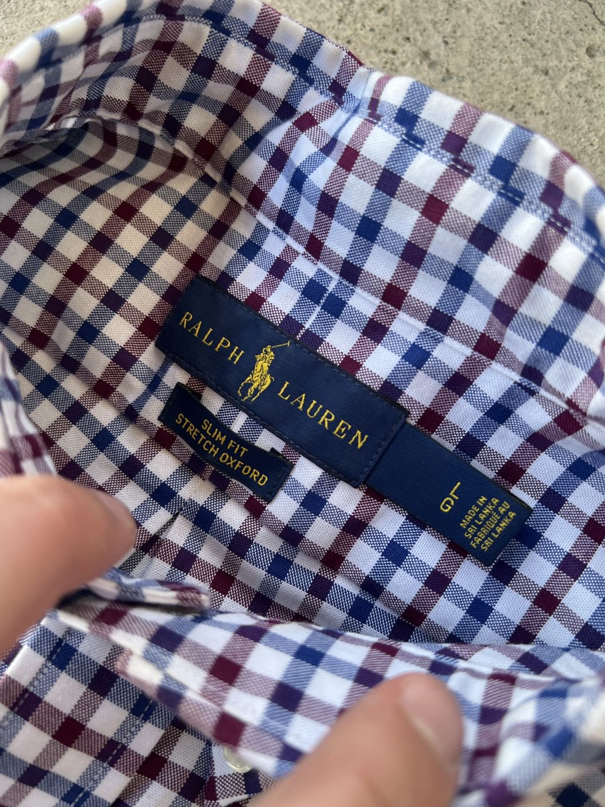 Polo Ralph Lauren Polo Ralph Lauren Shirt Size US L / EU 52-54 / 3 - 2 Thumbnail