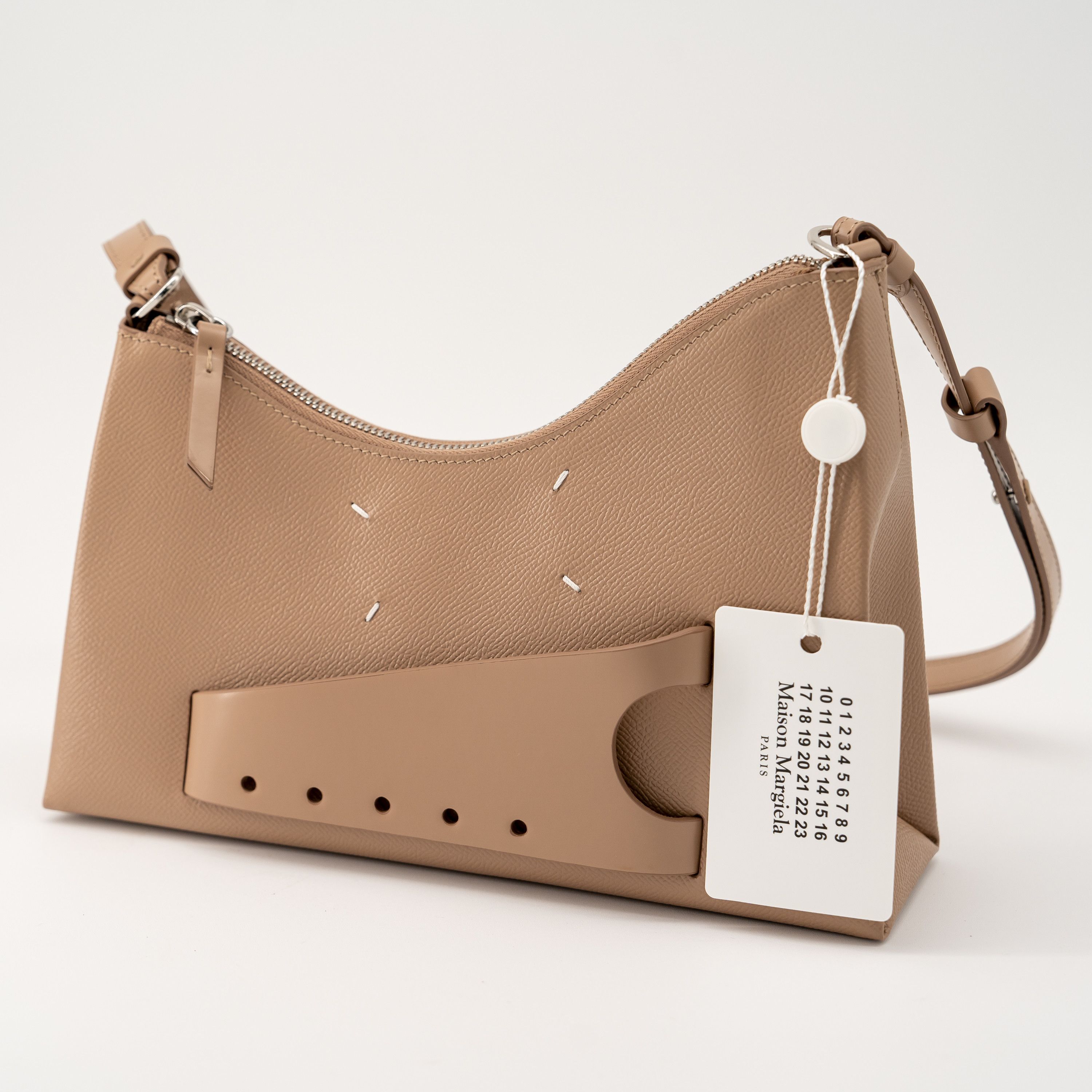 Maison Margiela Maison Margiela Snatched Bag Small Shoulder Brown Caramel Size ONE SIZE - 1 Thumbnail