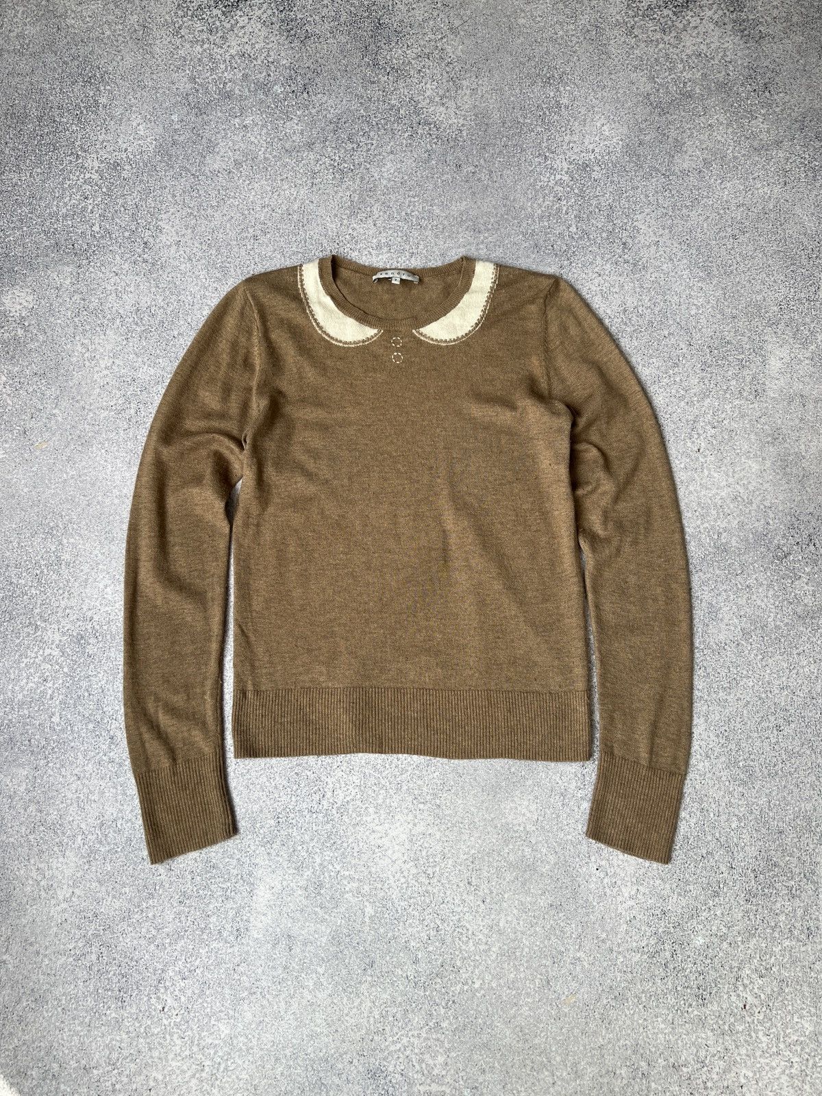 Sandro × Vintage Vintage Sandro women's luxury sweater Size XXS / US 00 / IT 34 - 1 Thumbnail